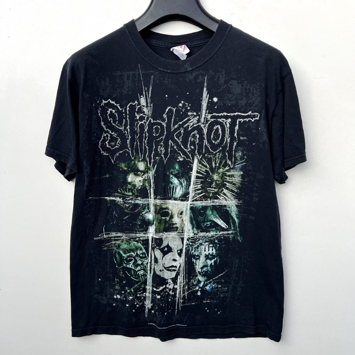 Slipknot 2008 Slipknot Under License to Bravado Merchandising t shirt Size US L / EU 52-54 / 3 - 1 Thumbnail
