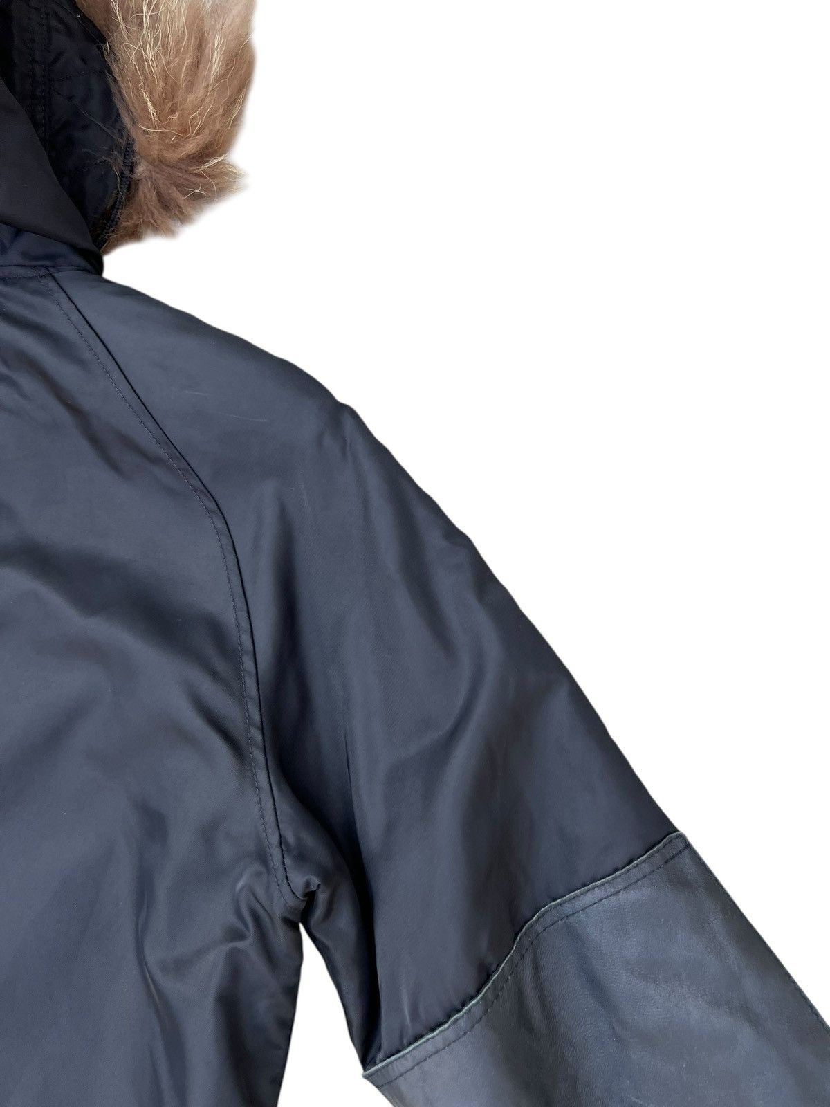 Le Grande Bleu (L.G.B.) HOUSTON N3B Style Racoon Fur Hybrid Lambhide Parka Jacket Size US M / EU 48-50 / 2 - 23 Thumbnail