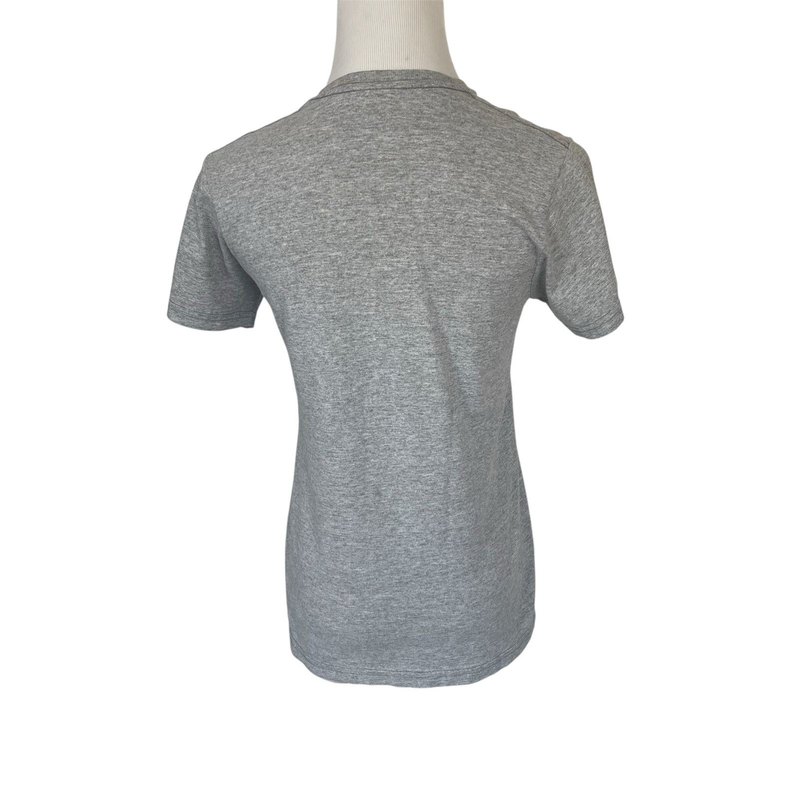 Polo Ralph Lauren Polo Jeans Ralph Lauren Short Sleeve Gray V-Neck Tee Shirt Size S / US 4 / IT 40 - 3 Thumbnail