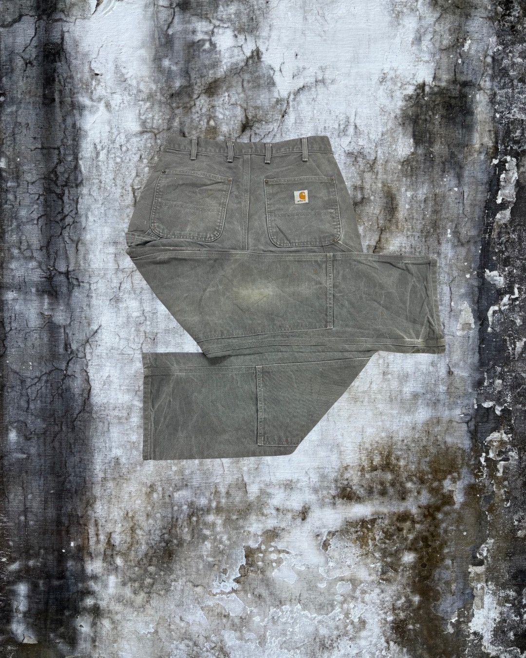 Carhartt Grey Carhartt Double Knee Pants - EB136 Size US 32 / EU 48 - 1 Thumbnail