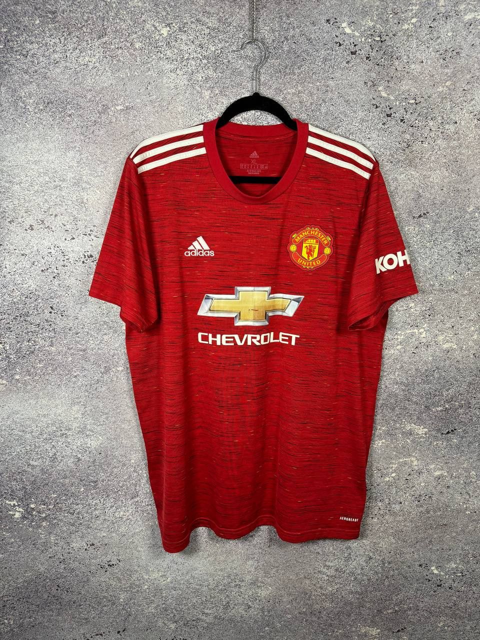 Adidas Manchester United 2020/21 Home Adidas Soccer Jersey XL Size Size US XL / EU 56 / 4 - 1 Thumbnail
