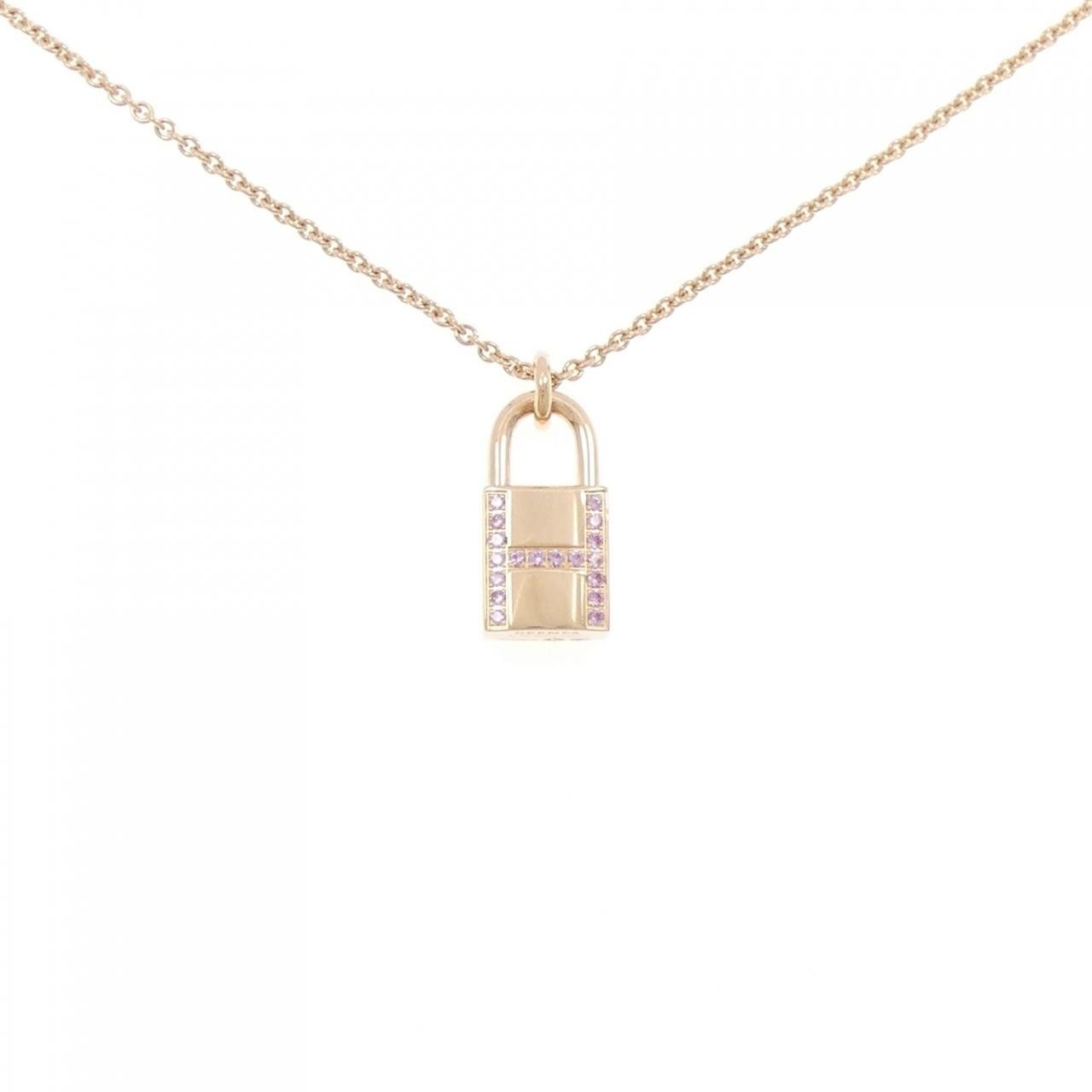 Hermes Hermes Hermes Kelly Cadenas Au750 Necklace Crocodile skin Necklace DUTY FREE for USA Size ONE SIZE - 1 Thumbnail