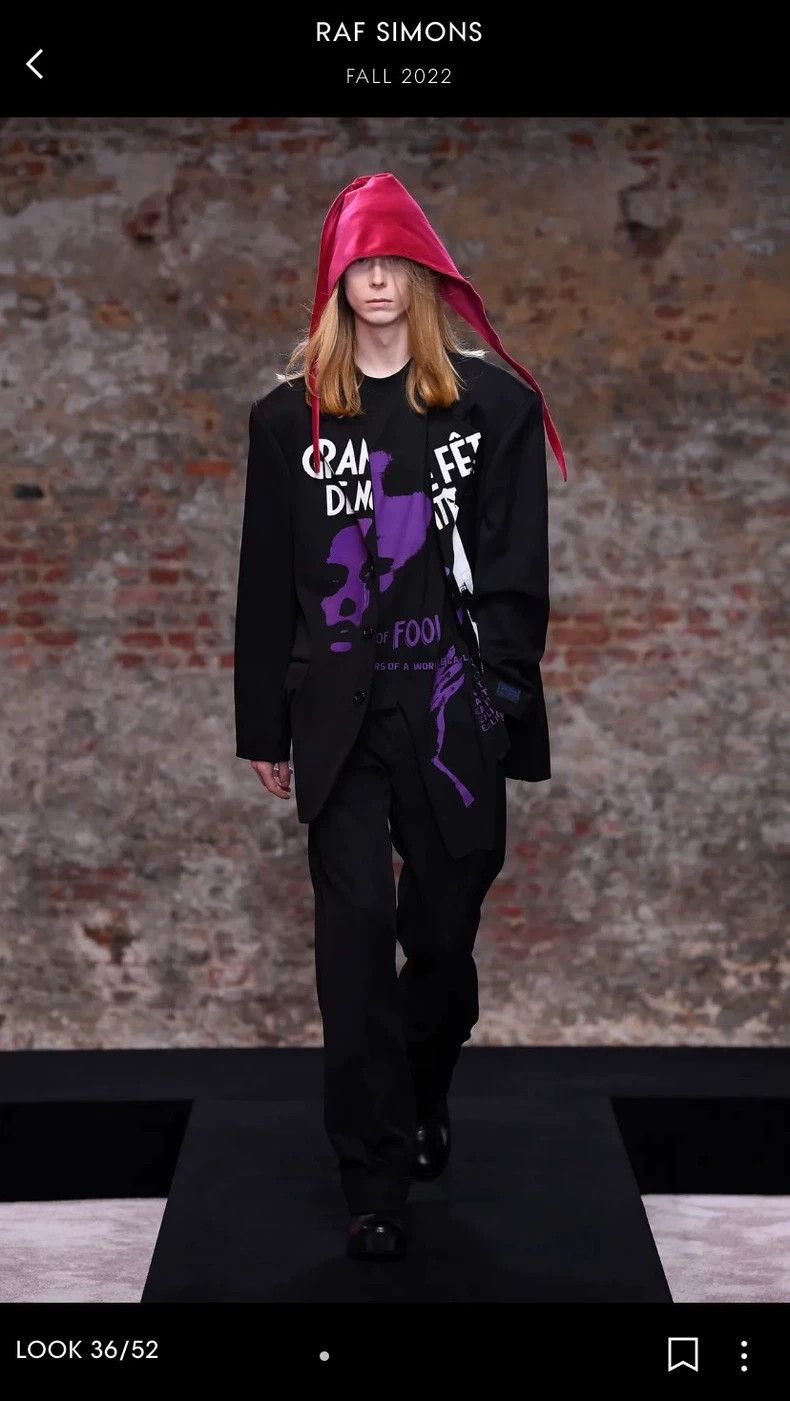 Raf Simons Raf Simons Erosion makes old hooded sweaters-2505 Size US M / EU 48-50 / 2 - 9 Thumbnail