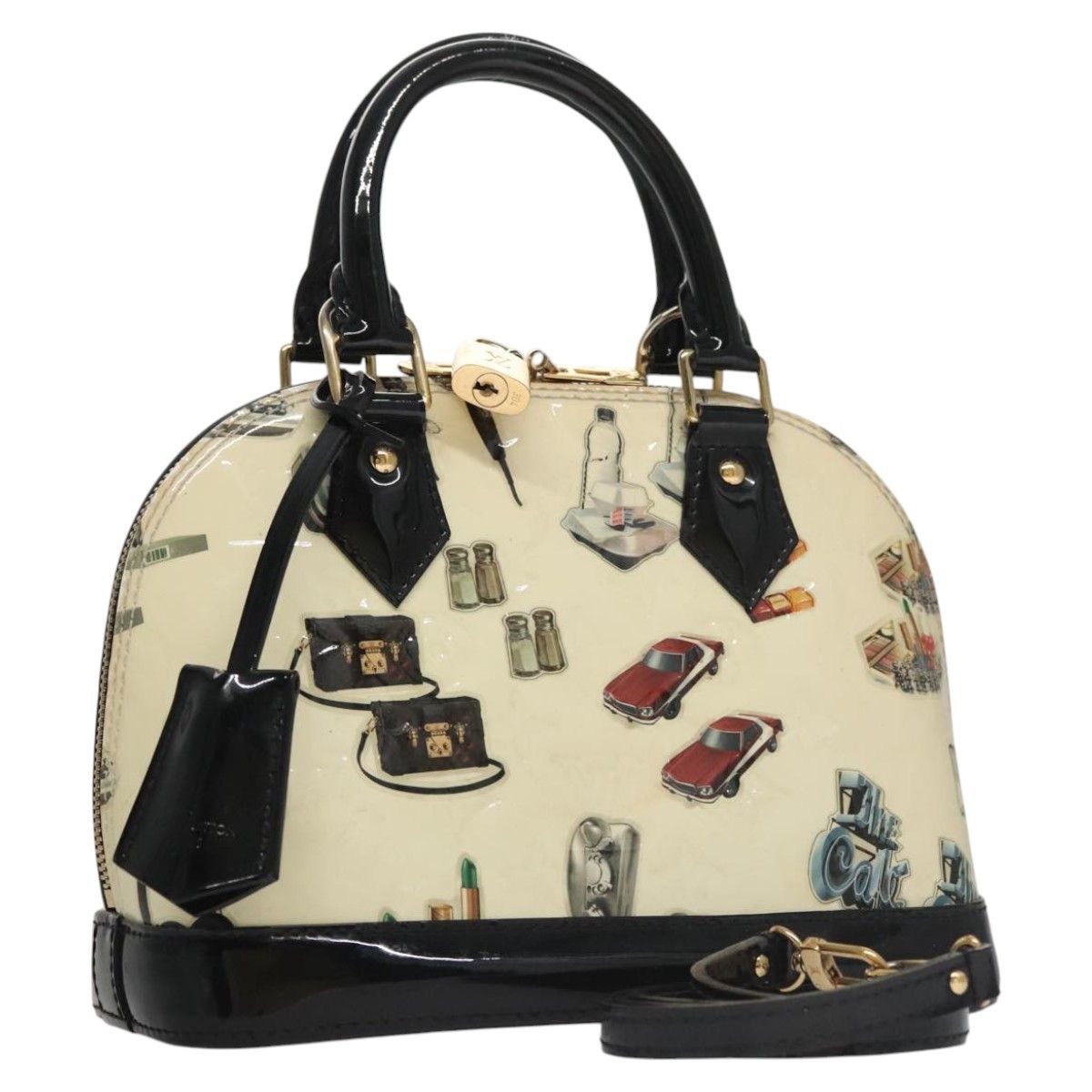 Louis Vuitton Louis Vuitton Alma Handbag Monogram Vernis Size ONE SIZE - 1 Thumbnail
