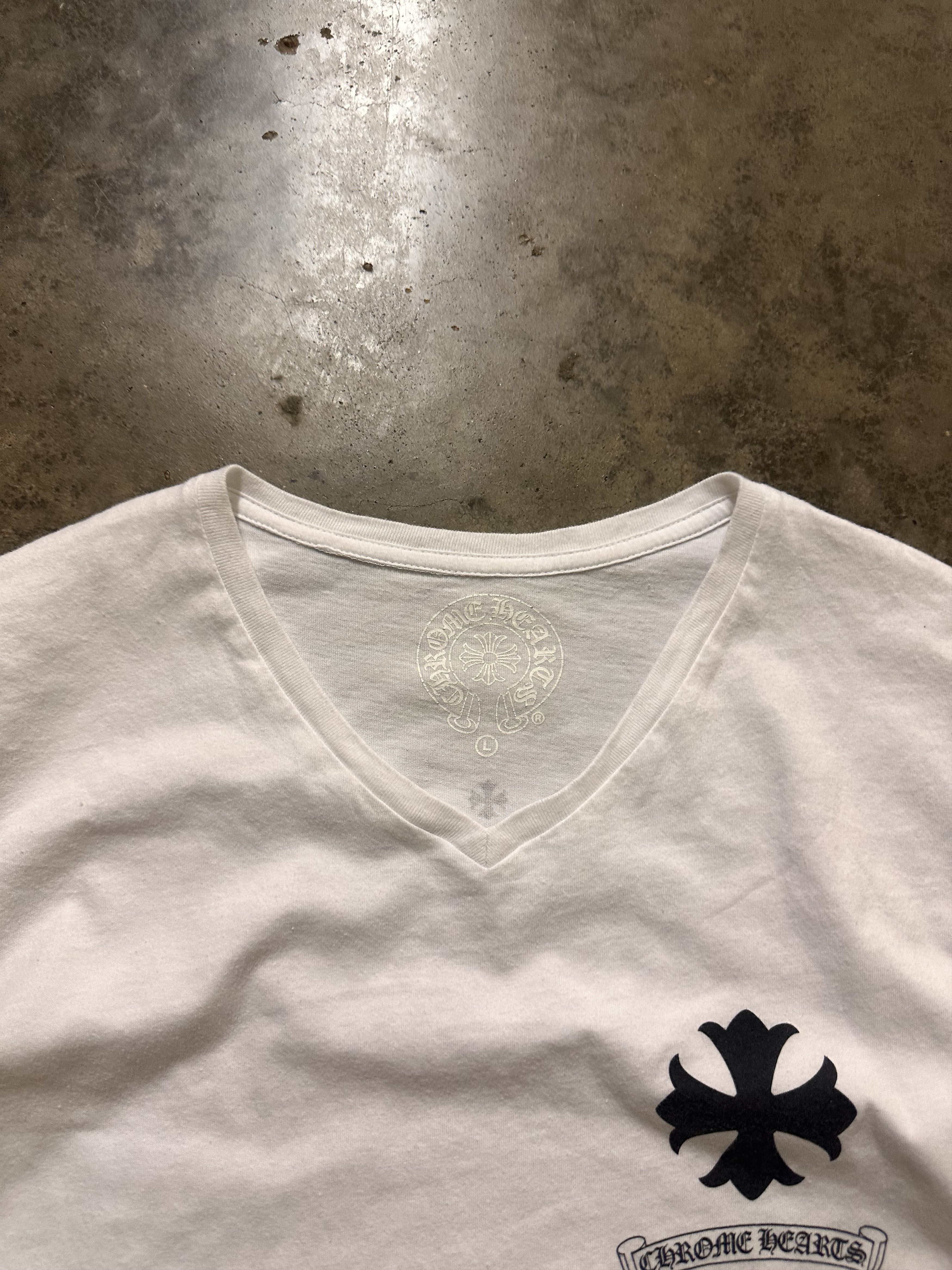 Chrome Hearts Chrome Hearts 3D Drone Cross Tee Size US L / EU 52-54 / 3 - 3 Thumbnail
