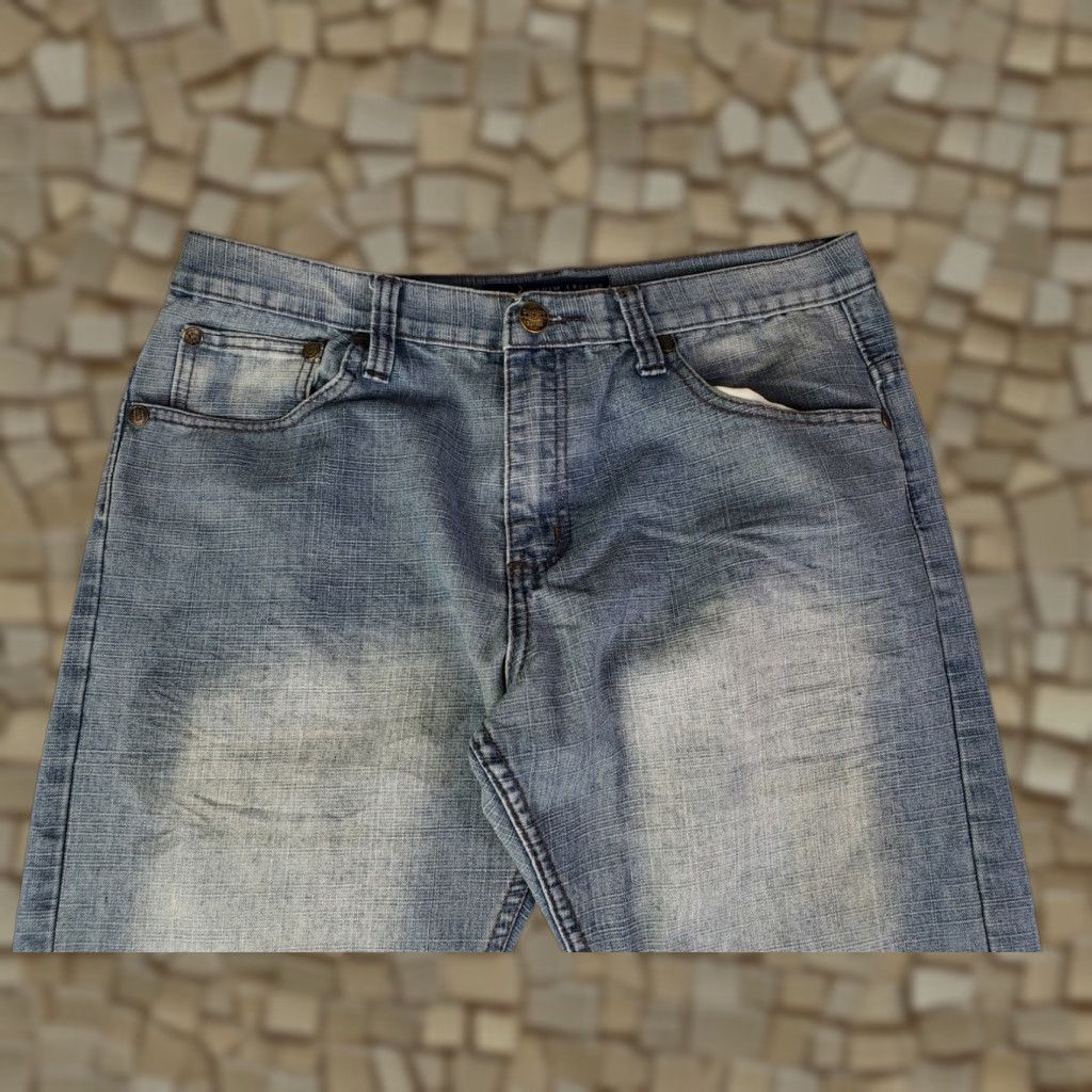 Express Express Brooklyn Jeans 34x30 Blue Denim Men Regular Mid Rise 010-013 Vintage No N/A? Size US 34 / EU 50 - 1 Thumbnail