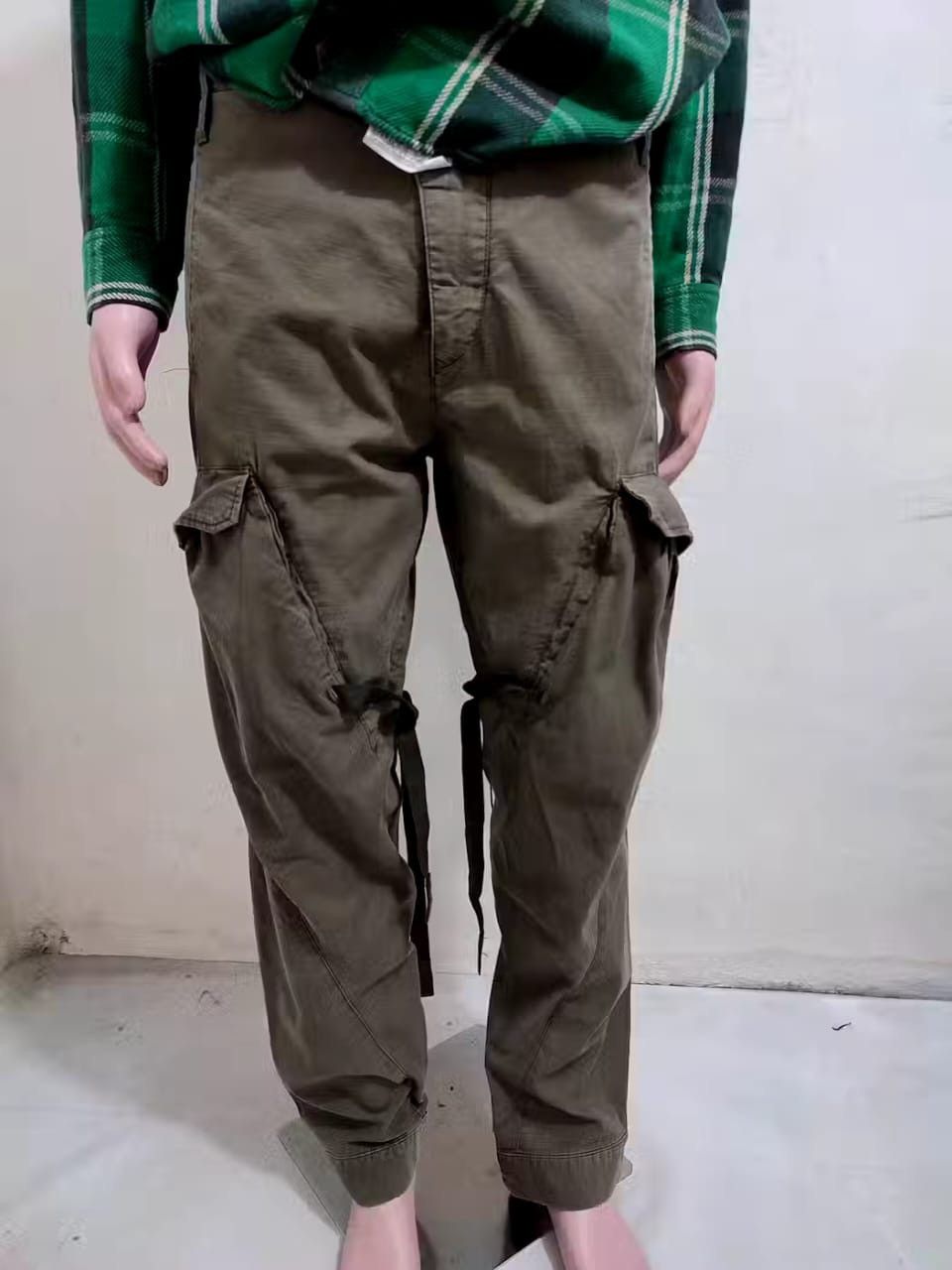 Marithe + Francois Girbaud MFG Marithe Francois Girbaud Tactical Cargo Bondage Pants Size US 32 / EU 48 - 2 Thumbnail