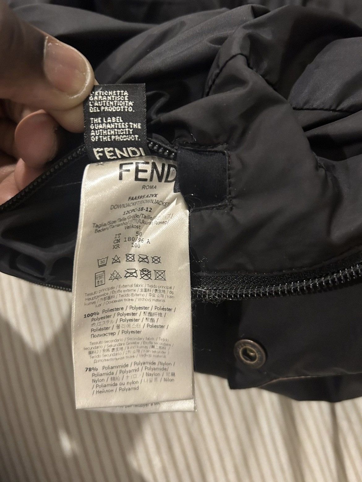 Fendi × Fila Fendi x Fila Mania Puffer Size US M / EU 48-50 / 2 - 7 Thumbnail