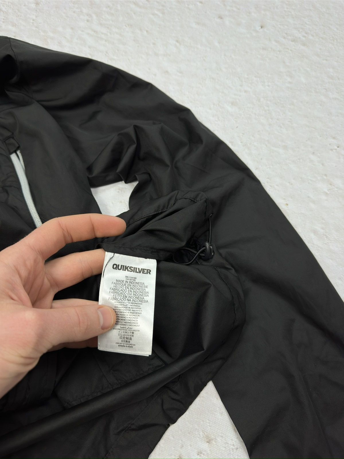 Other Vintage Quiksilver Y2K streetwear nylon jacket Size US S / EU 44-46 / 1 - 7 Thumbnail