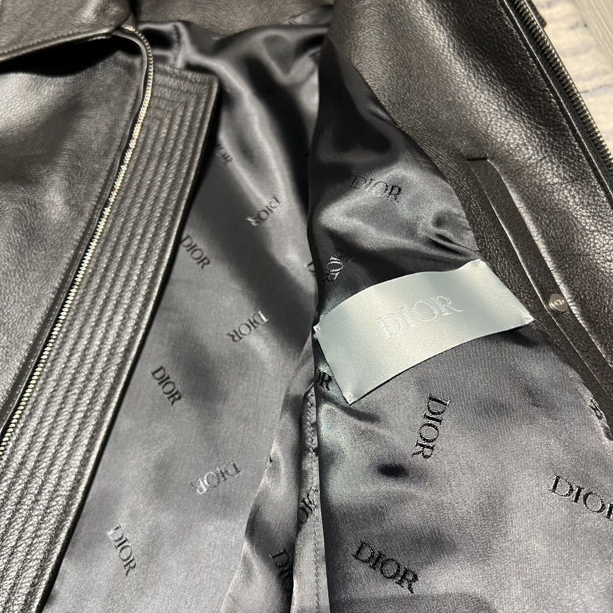 Dior Dior Leather Jacket Size US L / EU 52-54 / 3 - 4 Thumbnail