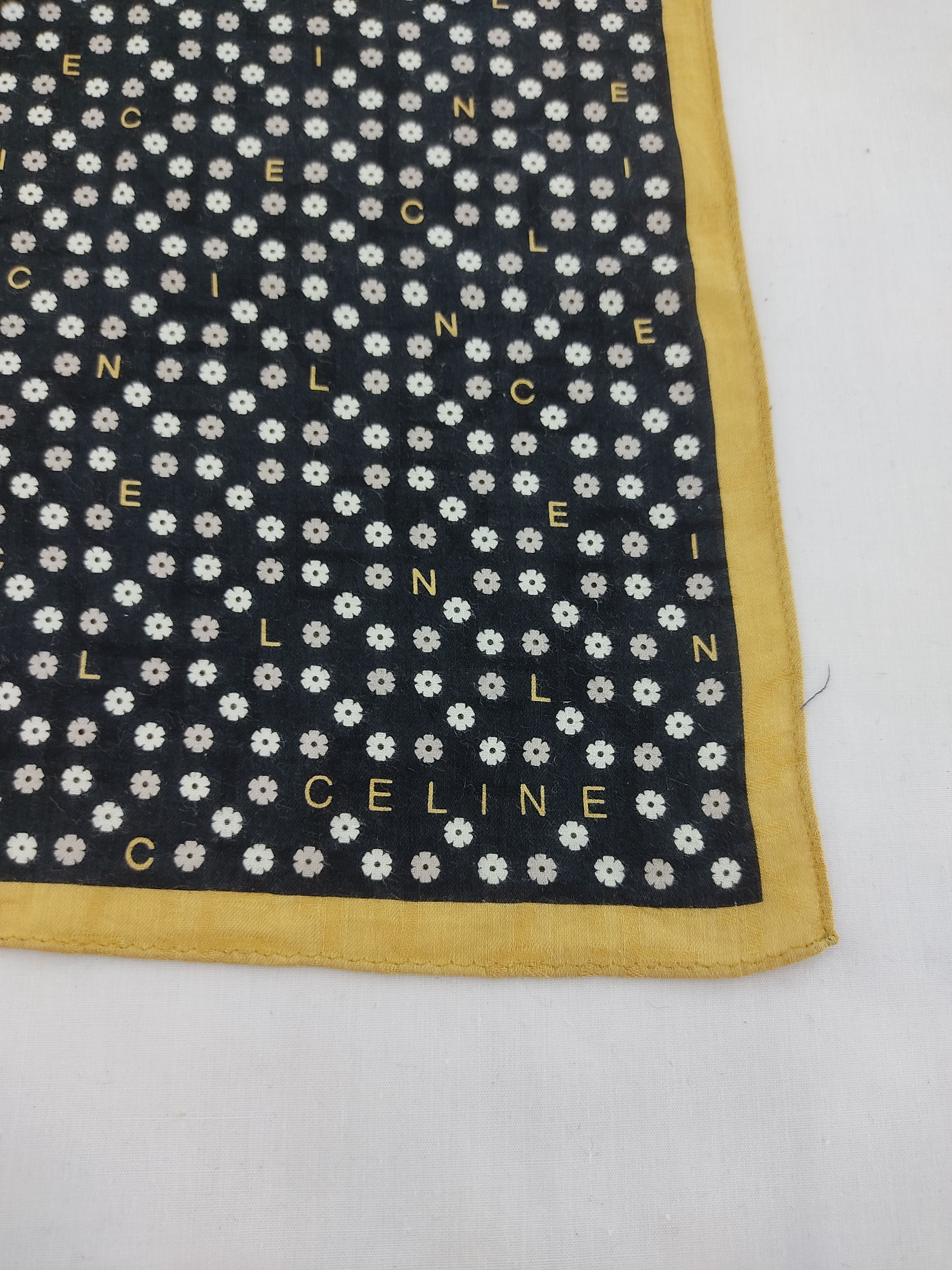 Celine Vintage Celine Handkerchief / Neckwear / Bandana Size ONE SIZE - 4 Thumbnail