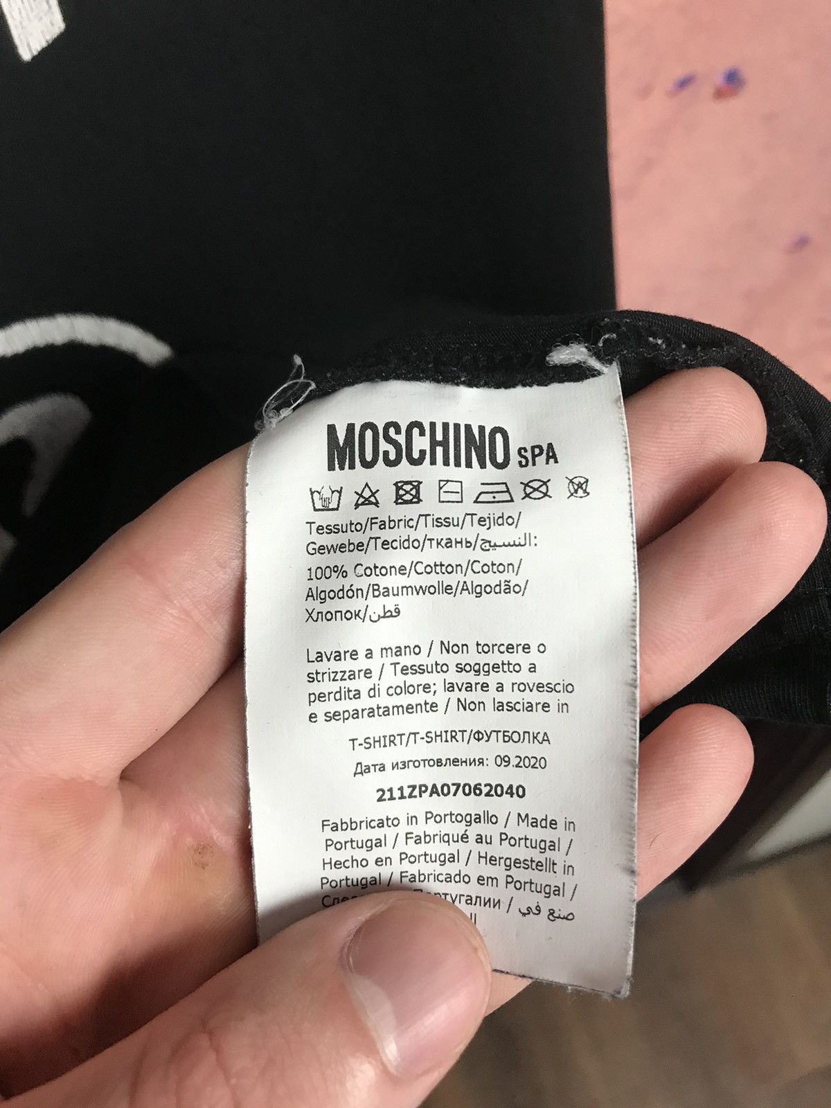 Moschino Moschino couture luxury tee Size US S / EU 44-46 / 1 - 7 Thumbnail