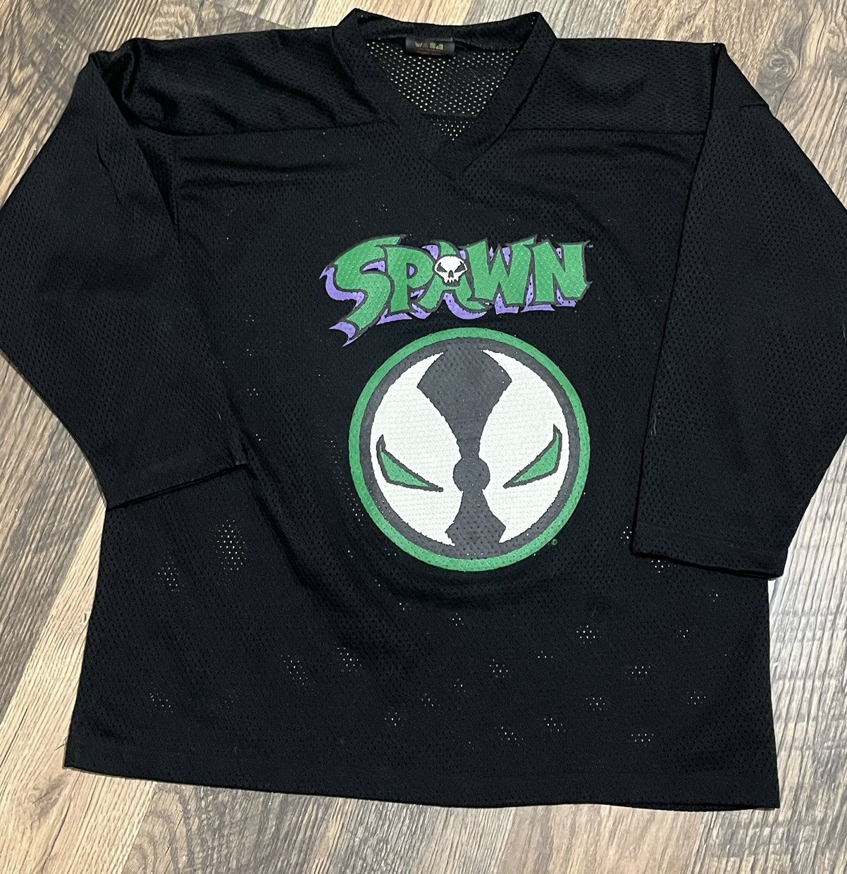 Vintage Vintage 90’s Spawn Graphic Hockey Jersey | Grailed
