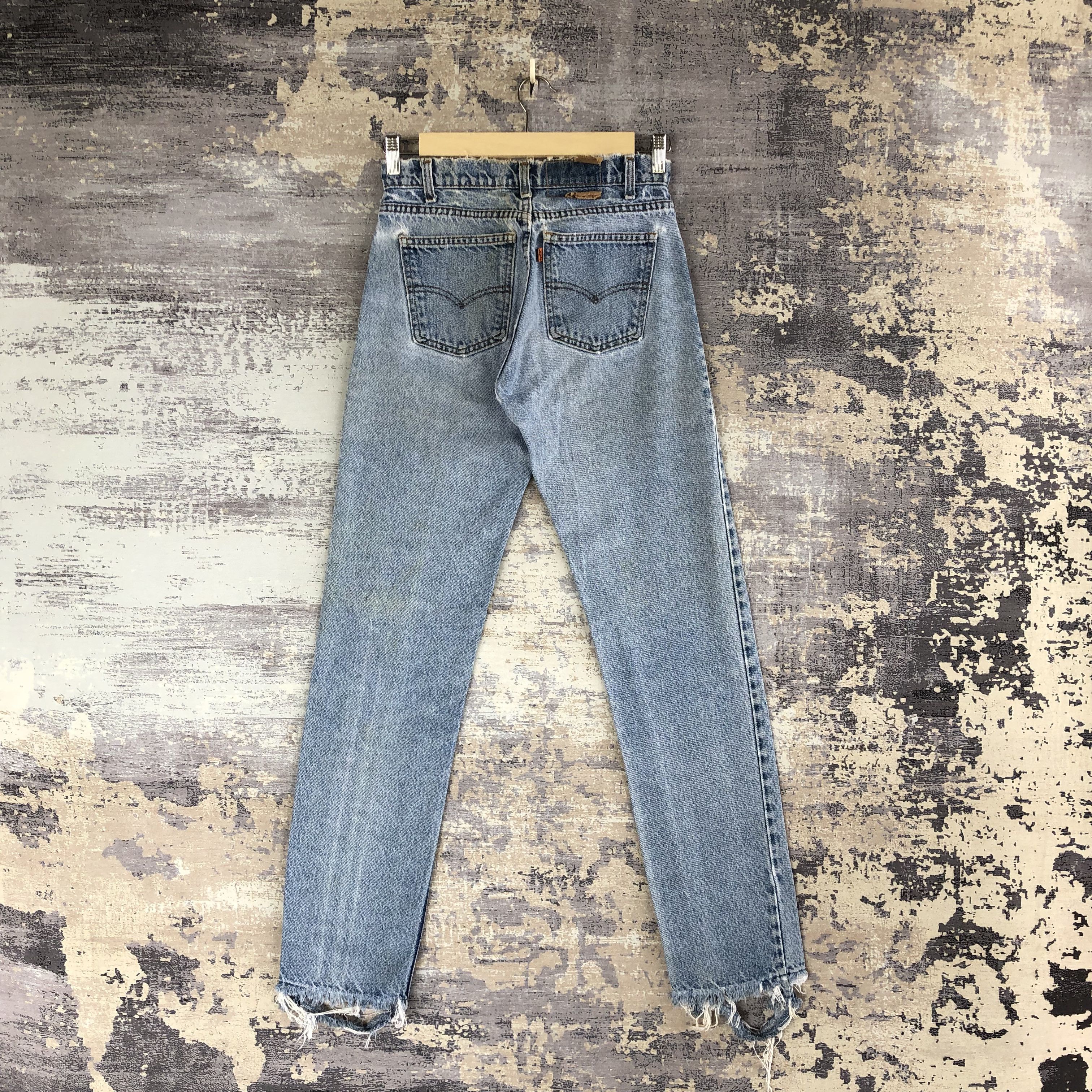 Levi's Vintage Levis Light Wash Jeans Levi's 515 Orange Tab Denim Size US 28 / EU 44 - 2 Thumbnail