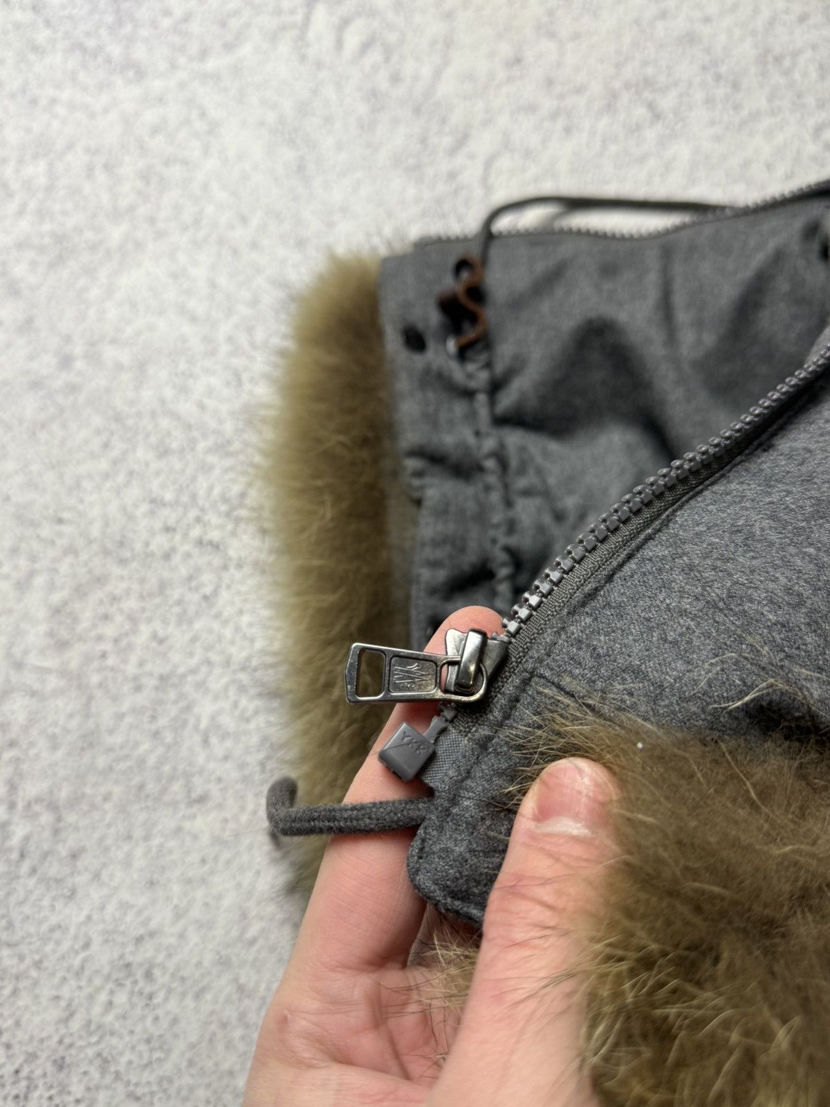 Moncler Moncler Hood Natural Fur Size ONE SIZE - 13 Thumbnail