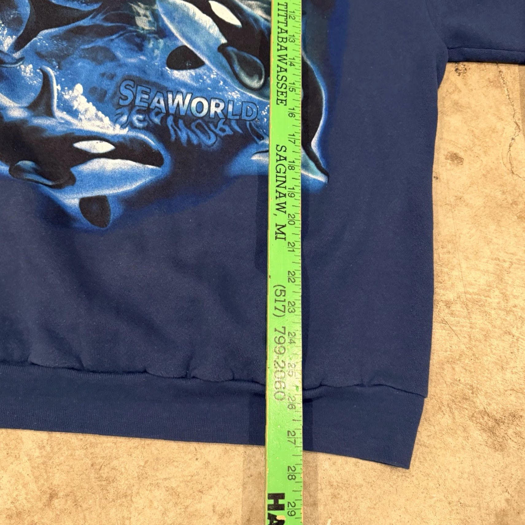 Lee VINTAGE Lee Sweatshirt Men L Blue Nature Outdoors Crewneck USA 90s Sports Graphic Print Size US L / EU 52-54 / 3 - 7 Thumbnail