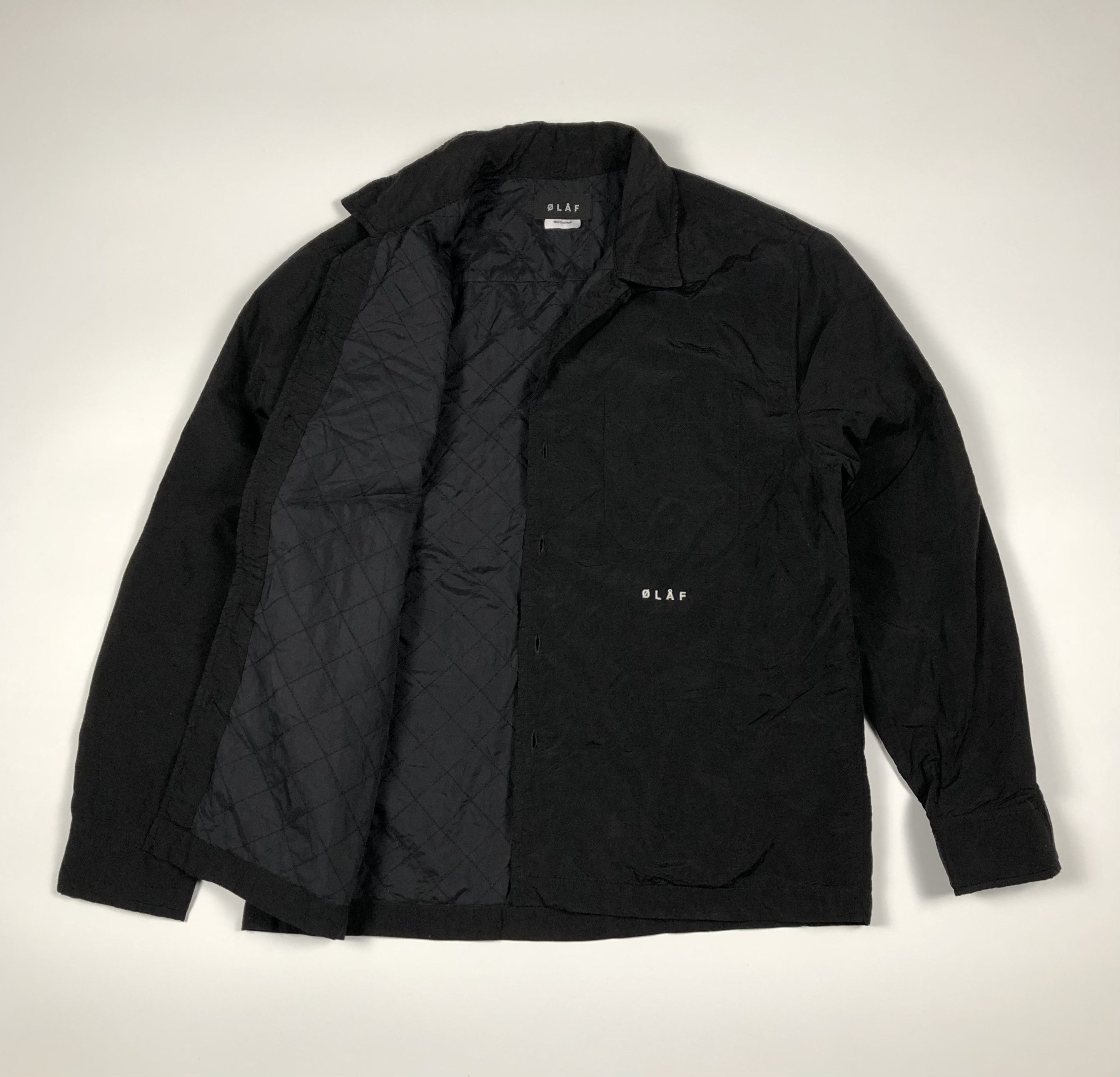OLAF Olaf Quilted Overshirt Black Size US S / EU 44-46 / 1 - 7 Thumbnail