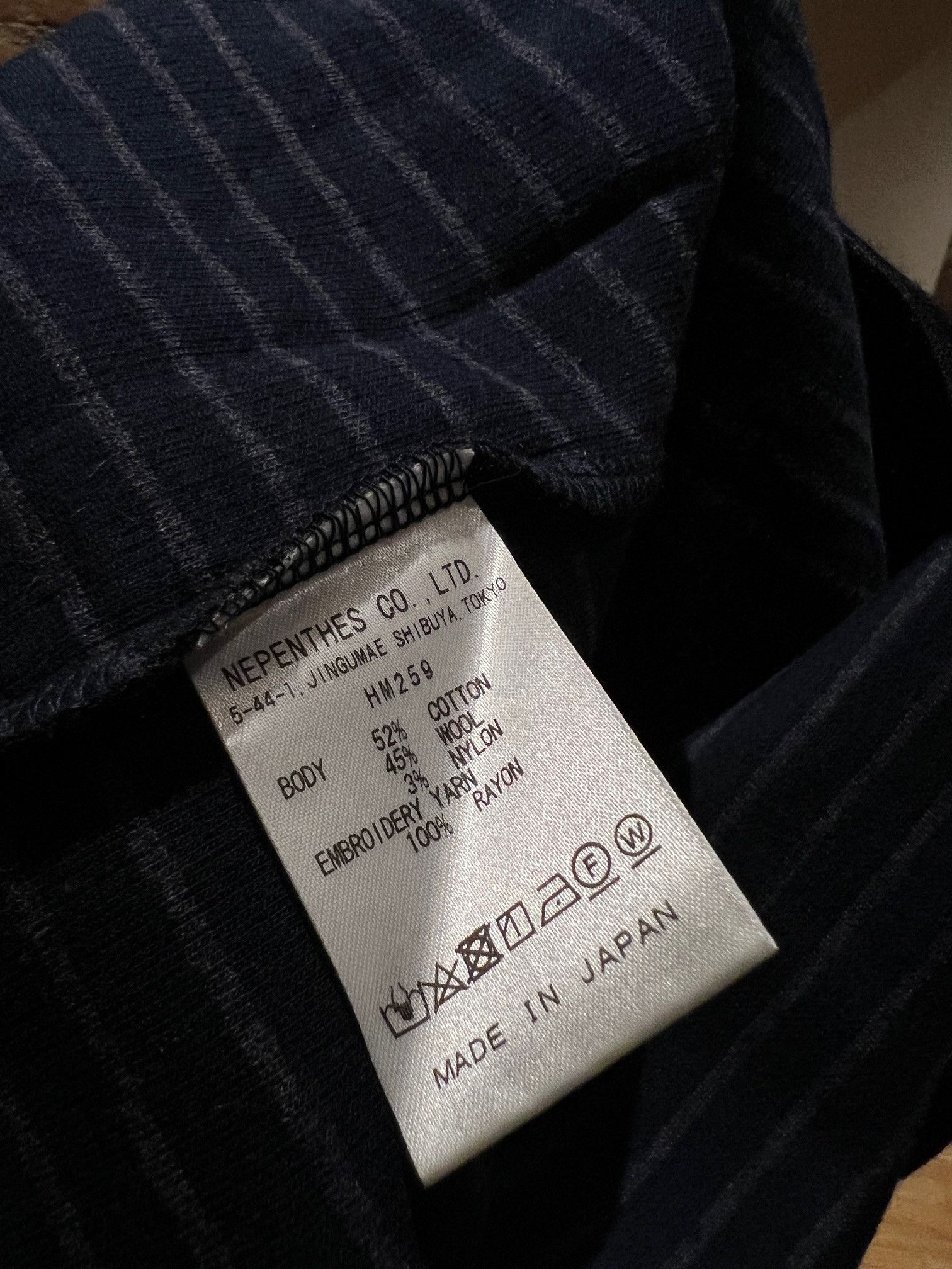 Needles Needles Papillon Embroidered Pocket Tee Size US M / EU 48-50 / 2 - 7 Thumbnail