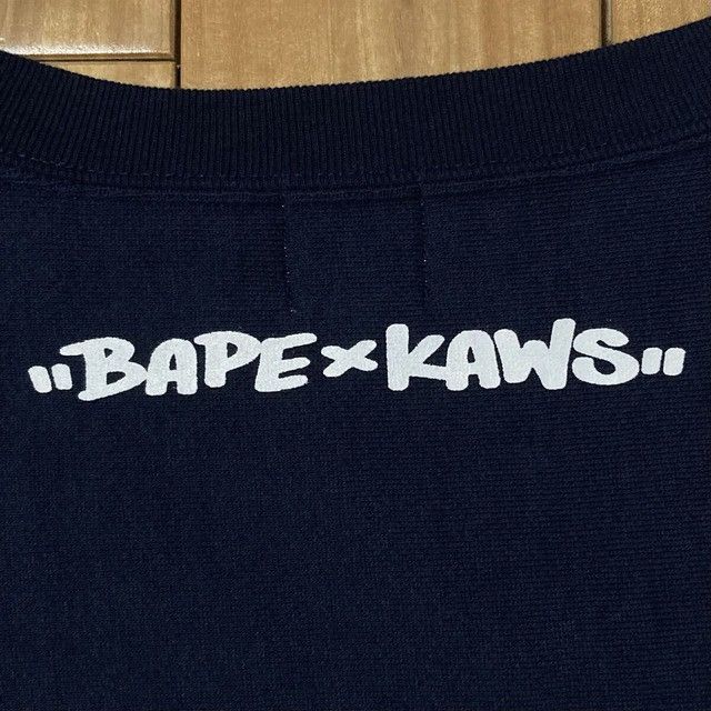 Bape × Kaws KAWS x BAPE CLOUD LOGO sweat shirt NAVY a bathing ape NIGO Size US S / EU 44-46 / 1 - 4 Thumbnail