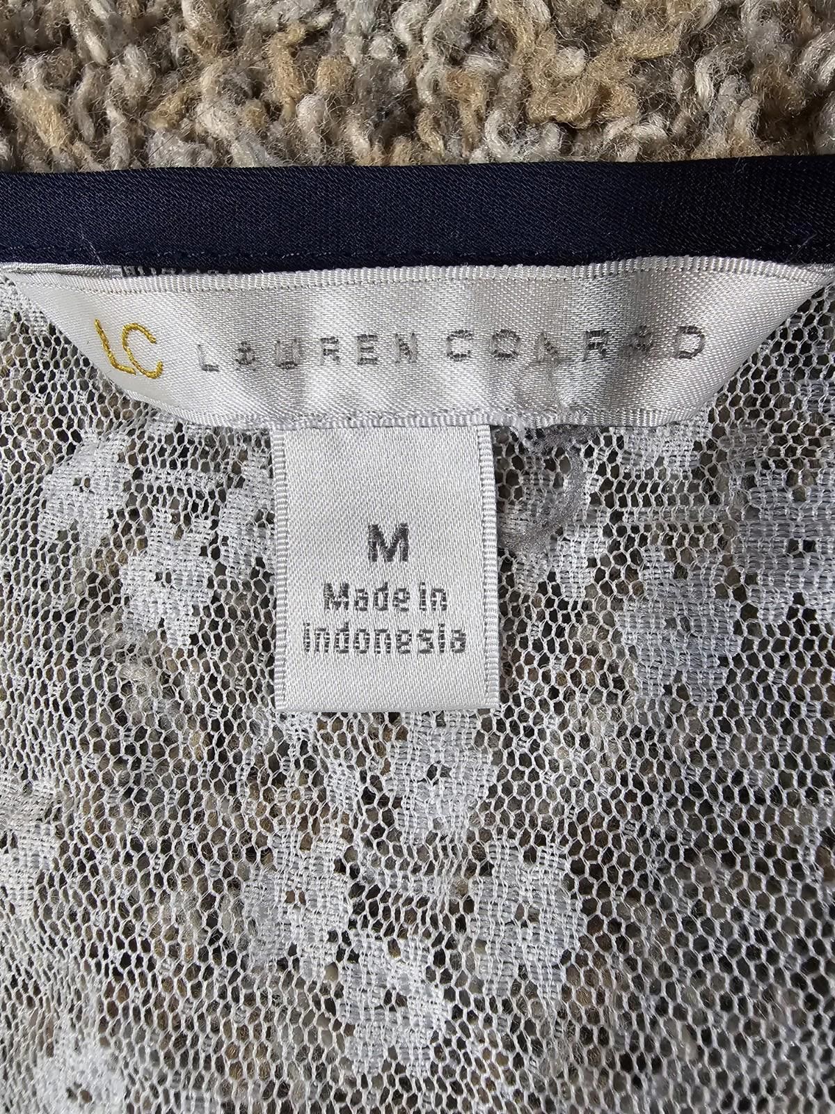 Other LC Lauren Conrad Floral Sheer Sleeveless Pleated Blouse Sz M Size M / US 6-8 / IT 42-44 - 3 Thumbnail