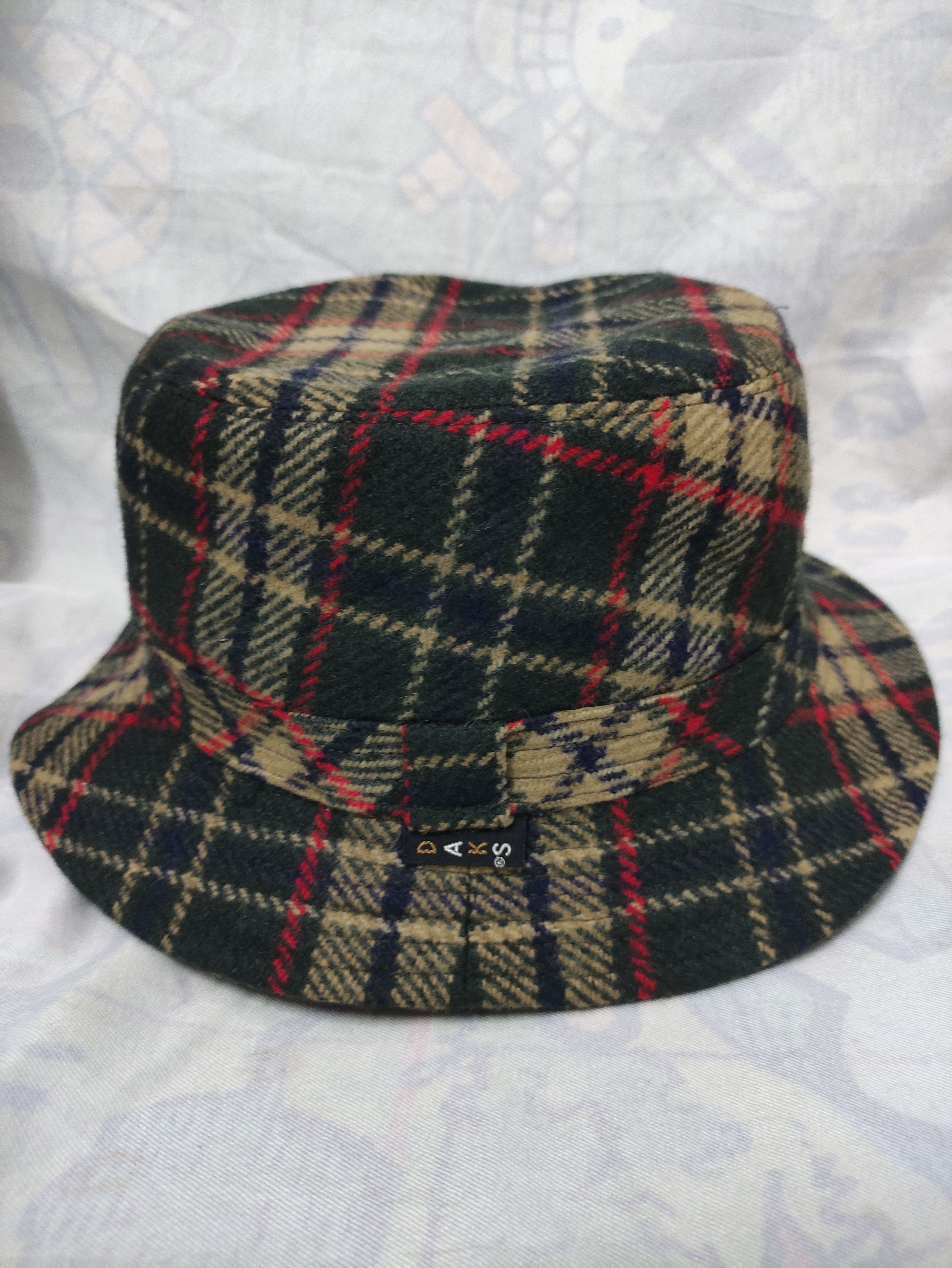 DAKS × Vintage DAKS LONDON VINTAGE WOOL BUCKET HAT Size ONE SIZE - 7 Thumbnail