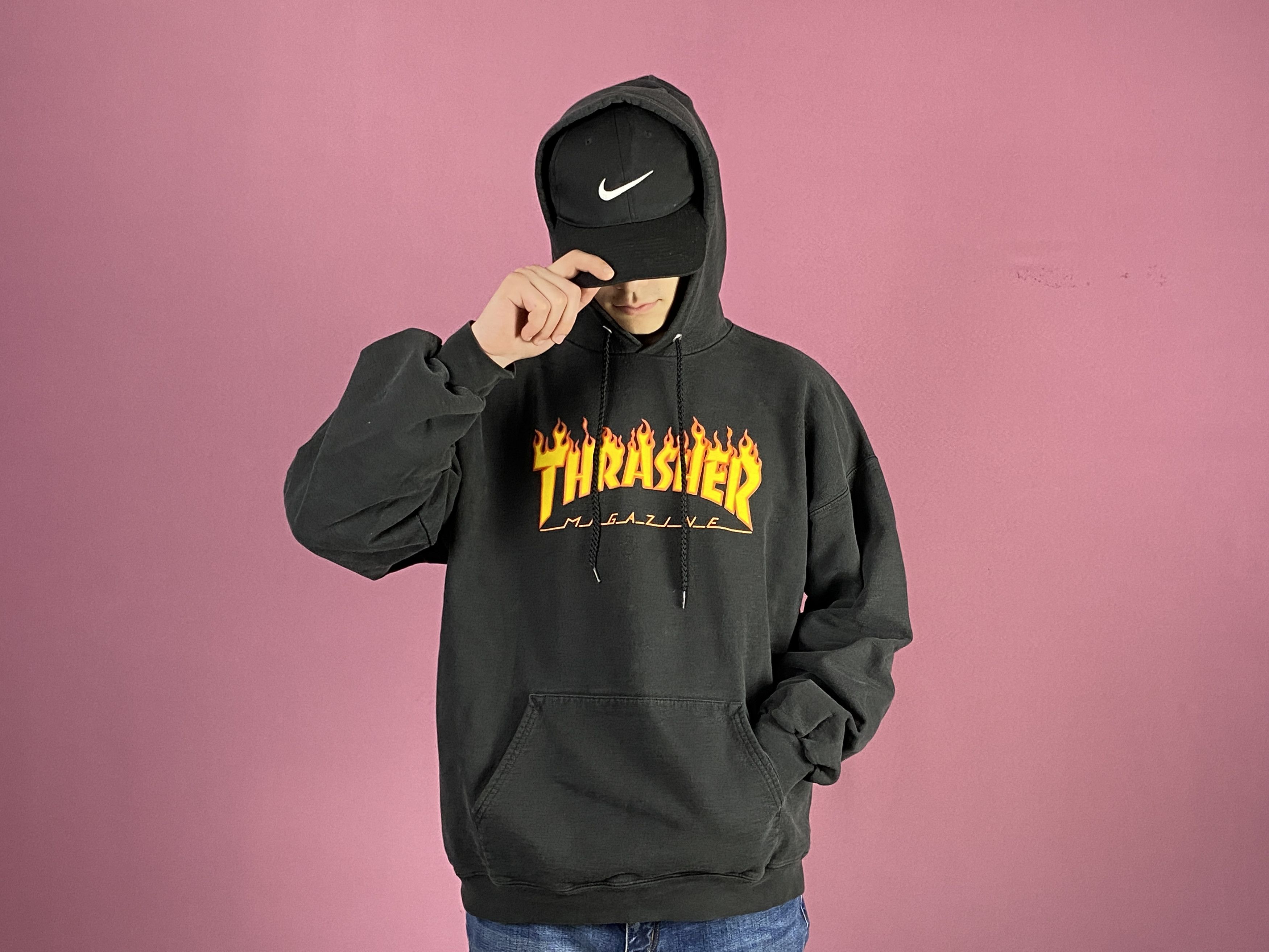 Thrasher × Vintage Thrasher Vintage Men's Hoodie - XL Size US XL / EU 56 / 4 - 4 Thumbnail