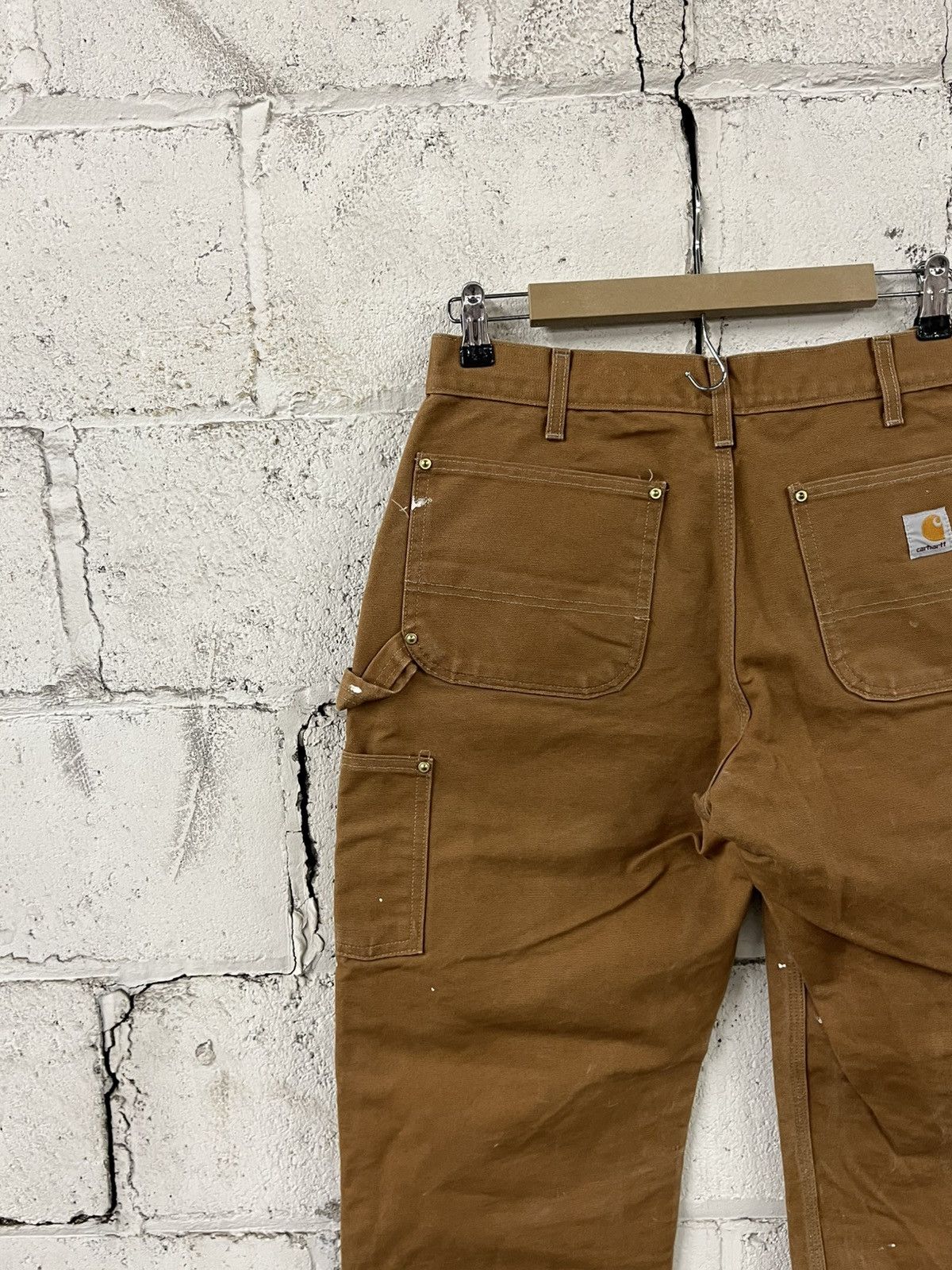 Carhartt Carhartt double knees vintage painter pants faded thrashed Size US 30 / EU 46 - 10 Thumbnail