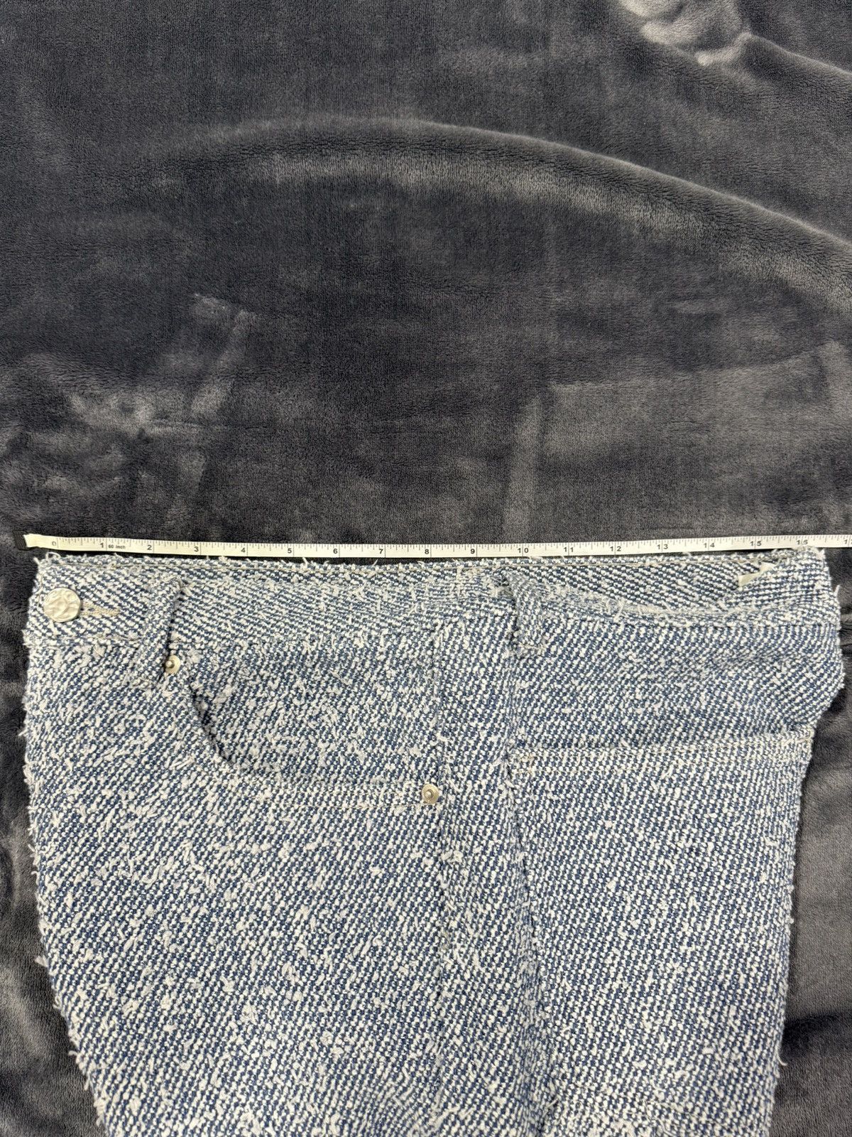Maniere De Vior Boucle Pleated Jeans Size US 30 / EU 46 - 11 Thumbnail