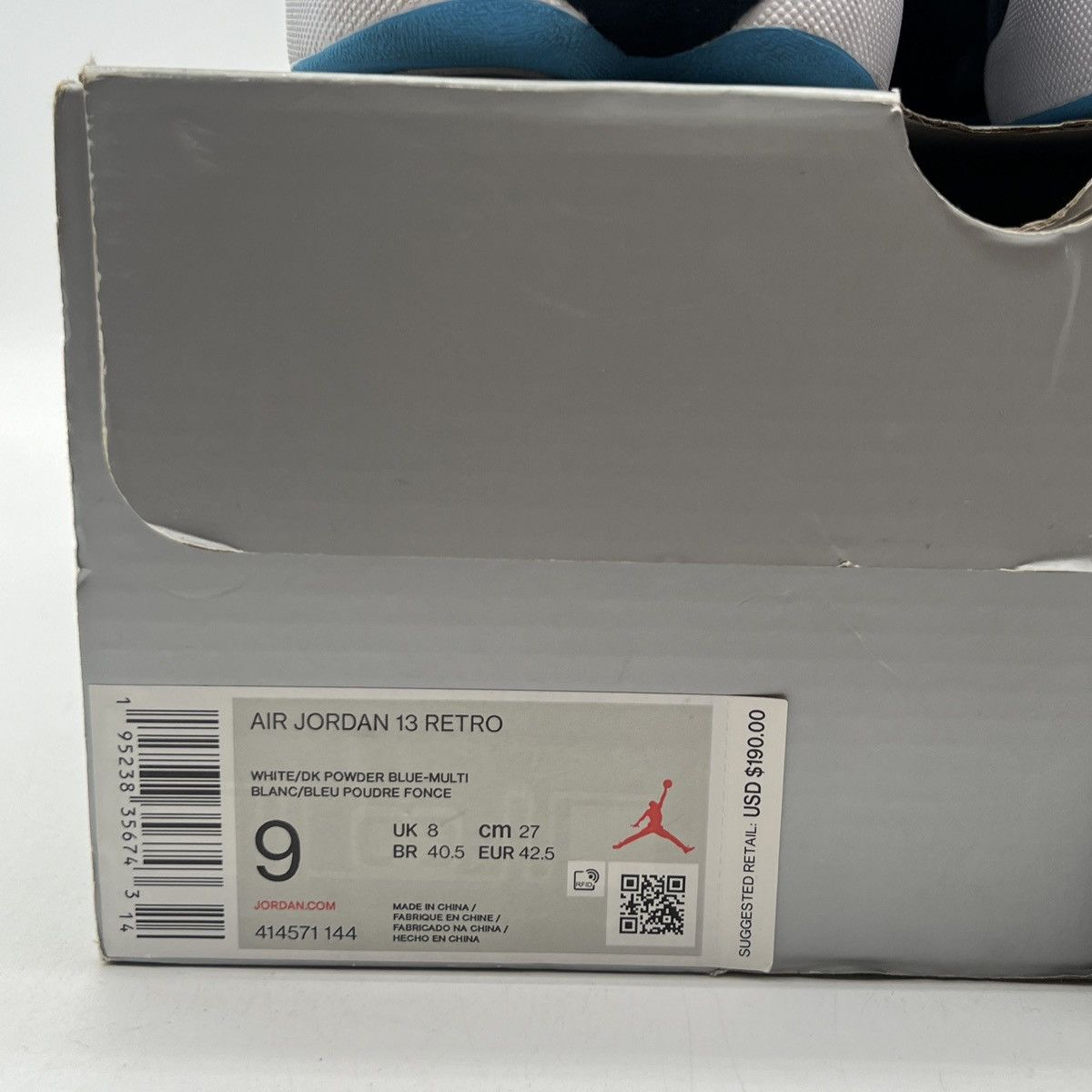 Jordan Brand Air Jordan 13 obsidian Size US 9 / EU 42 - 6 Thumbnail