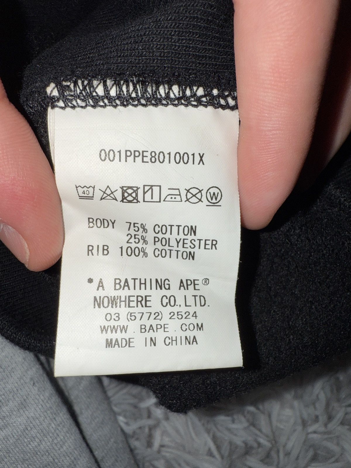 Bape College Pullover Hoodie Size US L / EU 52-54 / 3 - 5 Thumbnail