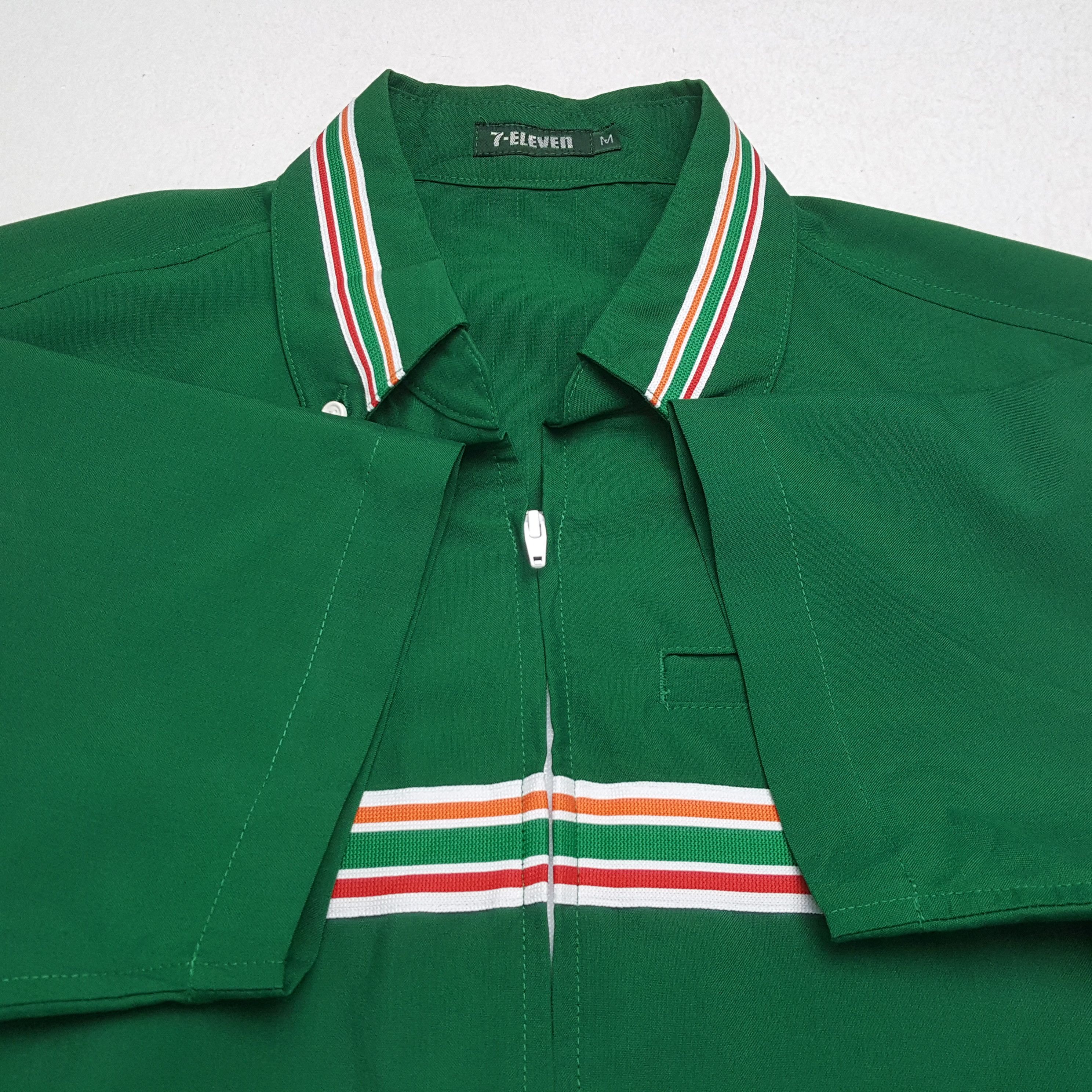 Japanese Brand × Vintage Vintage 7-ELEVEn Japanese Workers Uniform Shirt Jacket Size US M / EU 48-50 / 2 - 7 Thumbnail