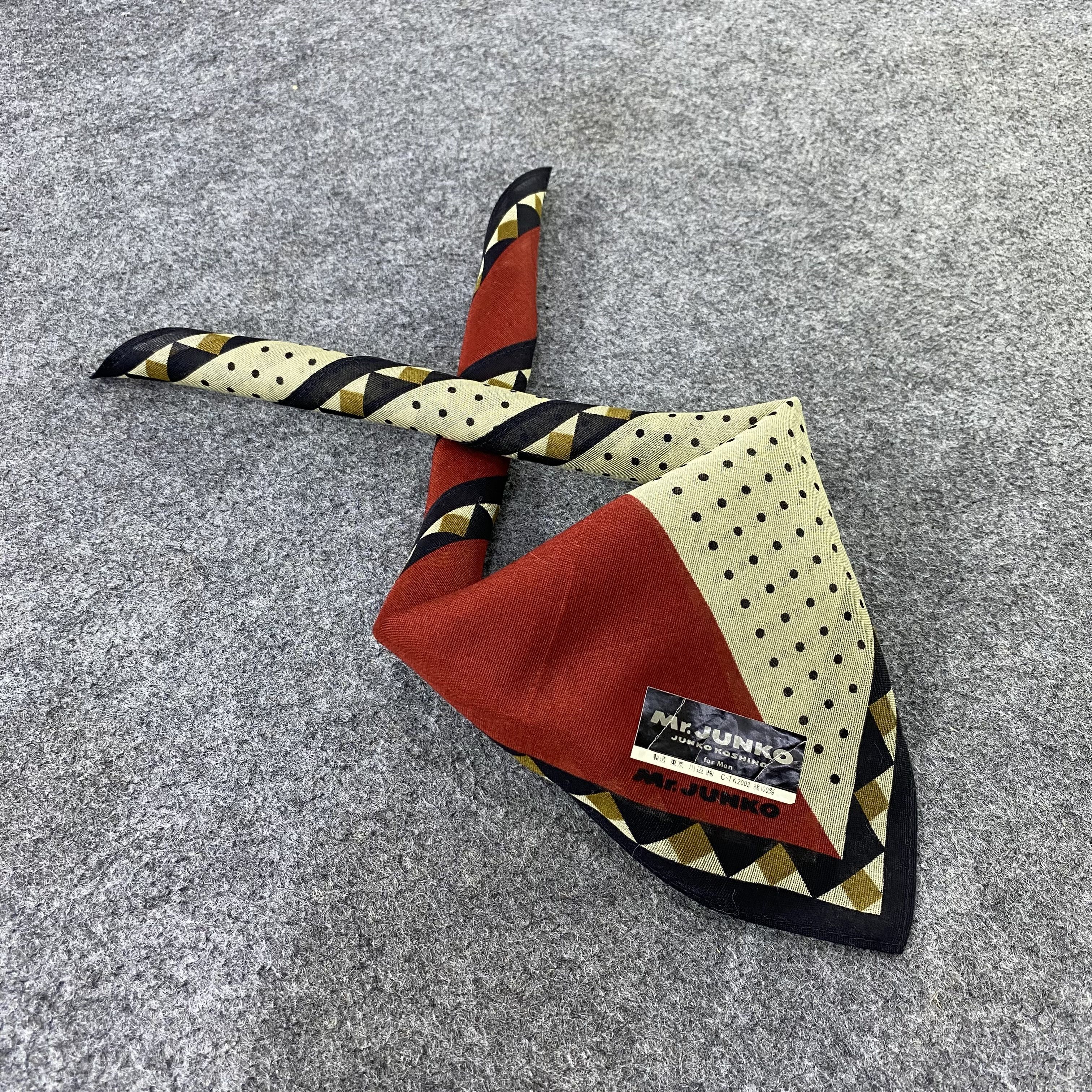 Japanese Brand Mr. Junko Handkerchief / Bandana / Neckerchief-B1376 Size ONE SIZE - 1 Thumbnail