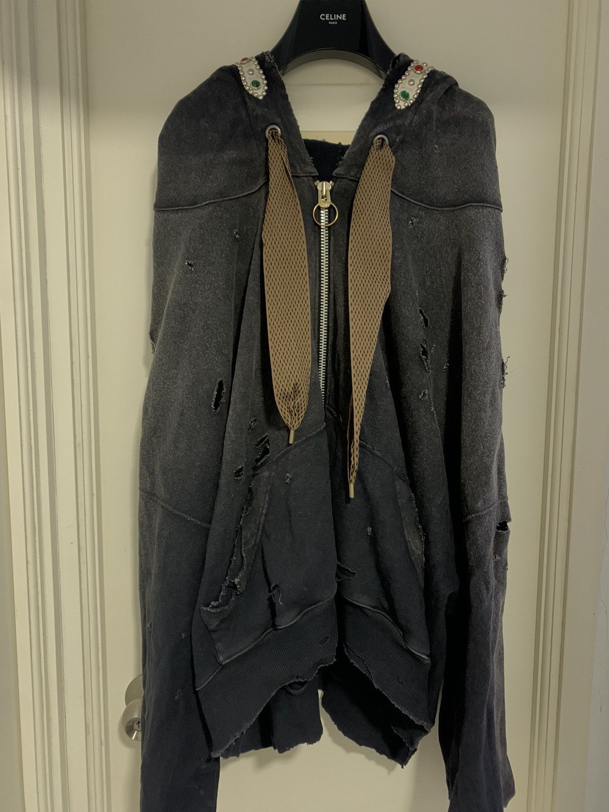 Kapital Kapital Thriller Damaged Devil Hood Blouson Size US M / EU 48-50 / 2 - 1 Thumbnail