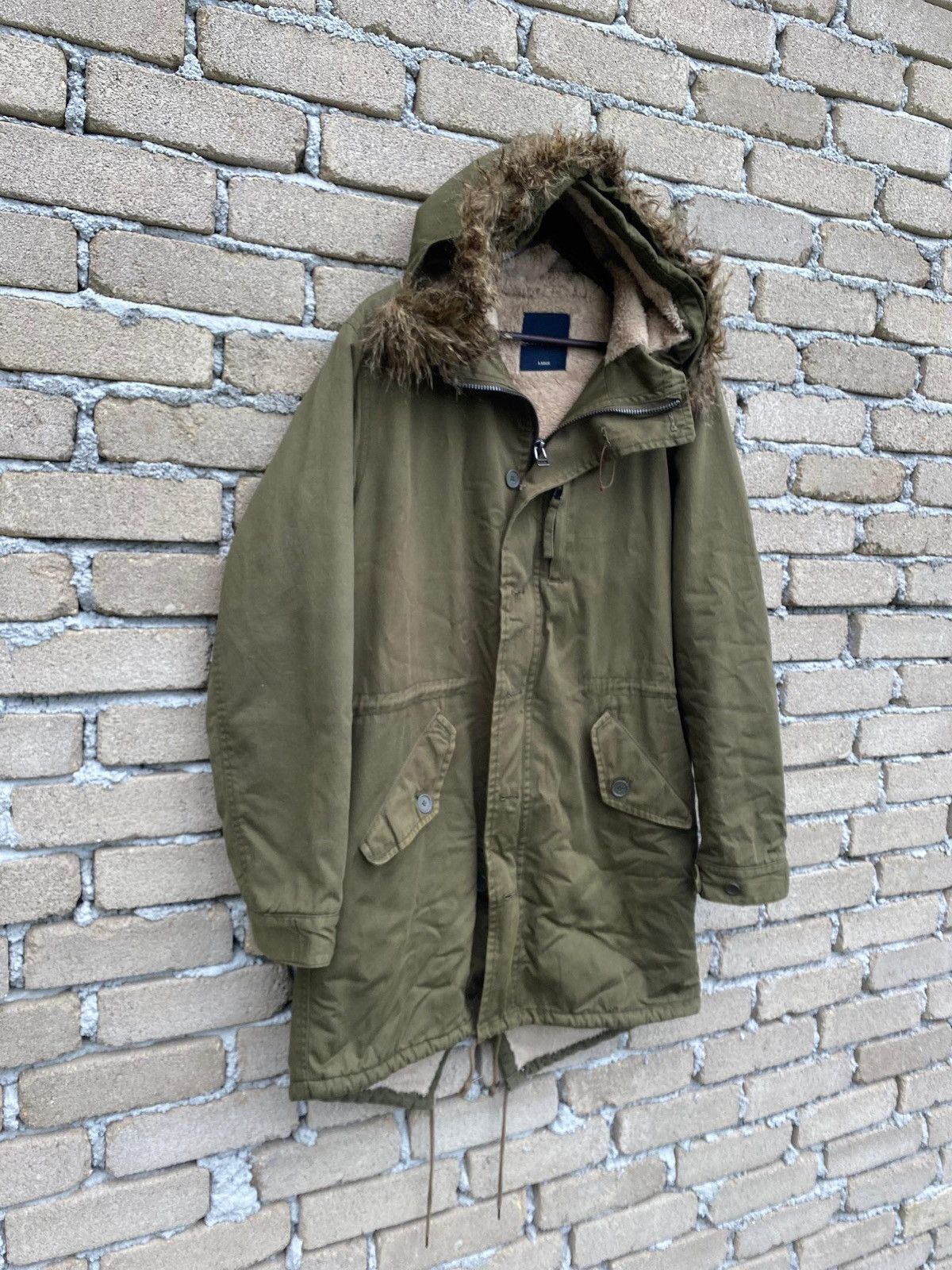Japanese Brand Rose Bud Couples Parkas Hoodie With Fleece Lined Size US L / EU 52-54 / 3 - 2 Thumbnail