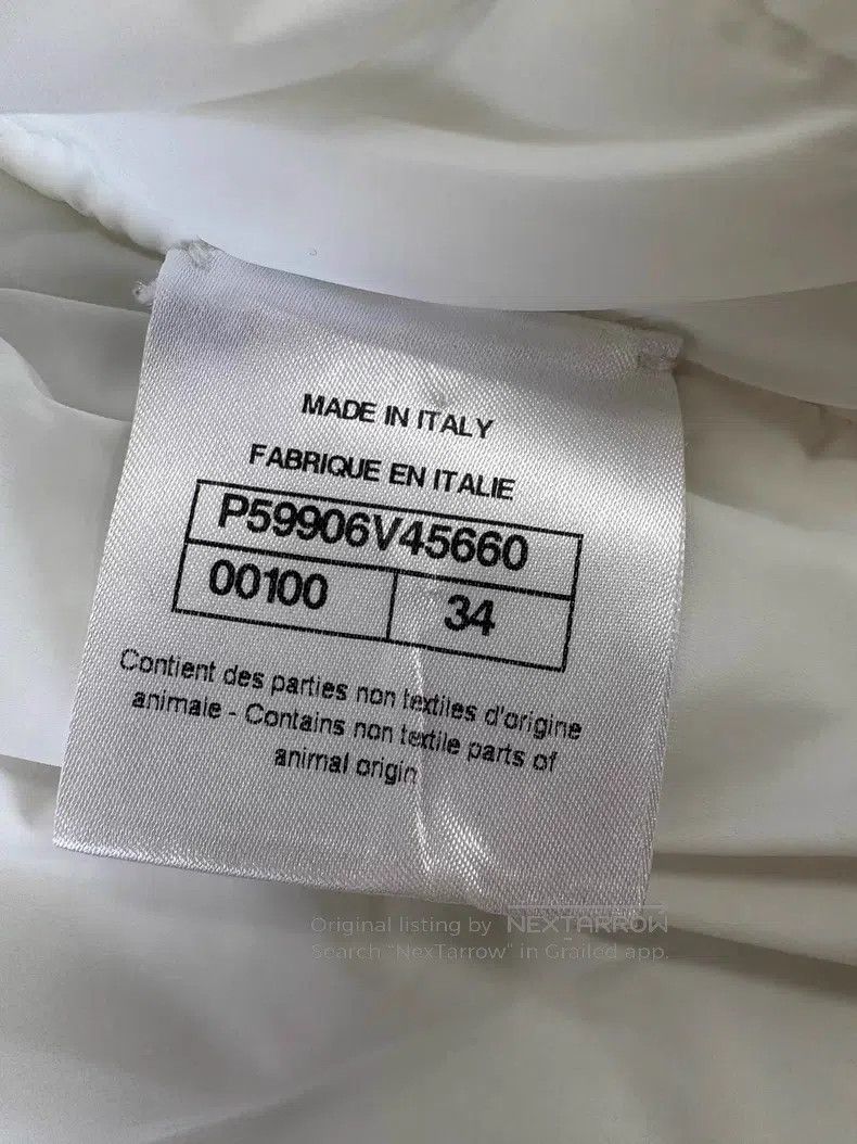 Chanel Chanel 18k Forest Series White tweed rolled edge single-br Size XXS / US 00 / IT 34 - 8 Thumbnail