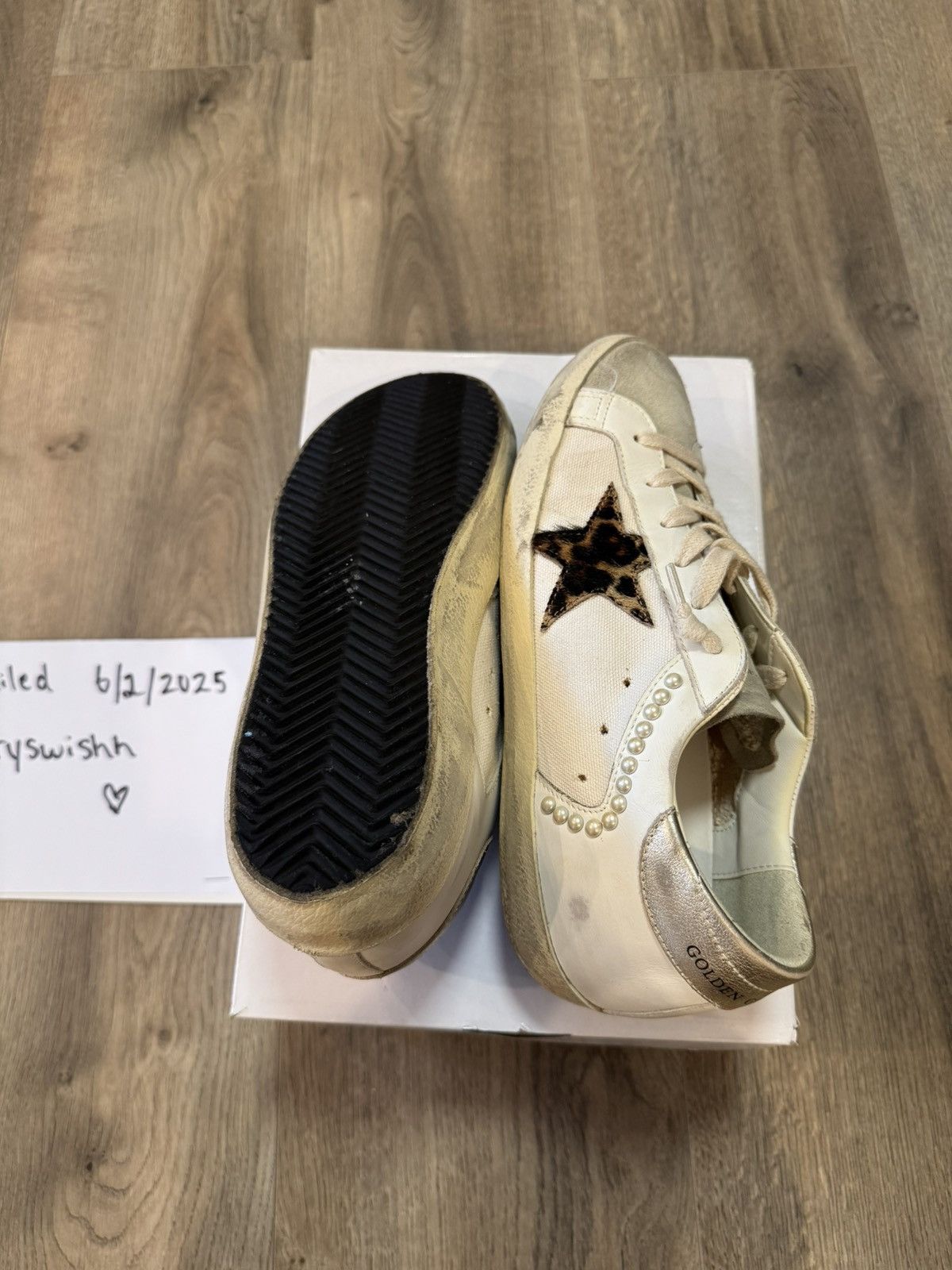 Golden Goose Golden Goose Lowtop Sneaker Size US 8 / IT 38 - 9 Thumbnail