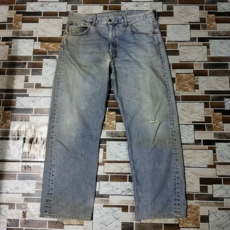 Levi's × Vintage LEVIS 503 DISTRESSED BLUE JEANS PANTS Size US 36 / EU 52 - 1 Thumbnail