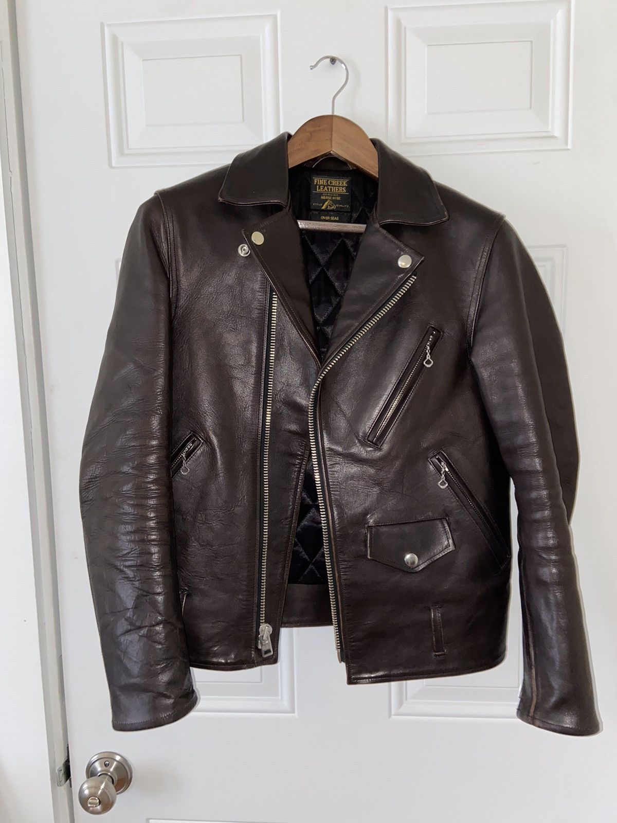 Fine Creek Fine creek Leon custom horsehide jacket Size US S / EU 44-46 / 1 - 1 Thumbnail