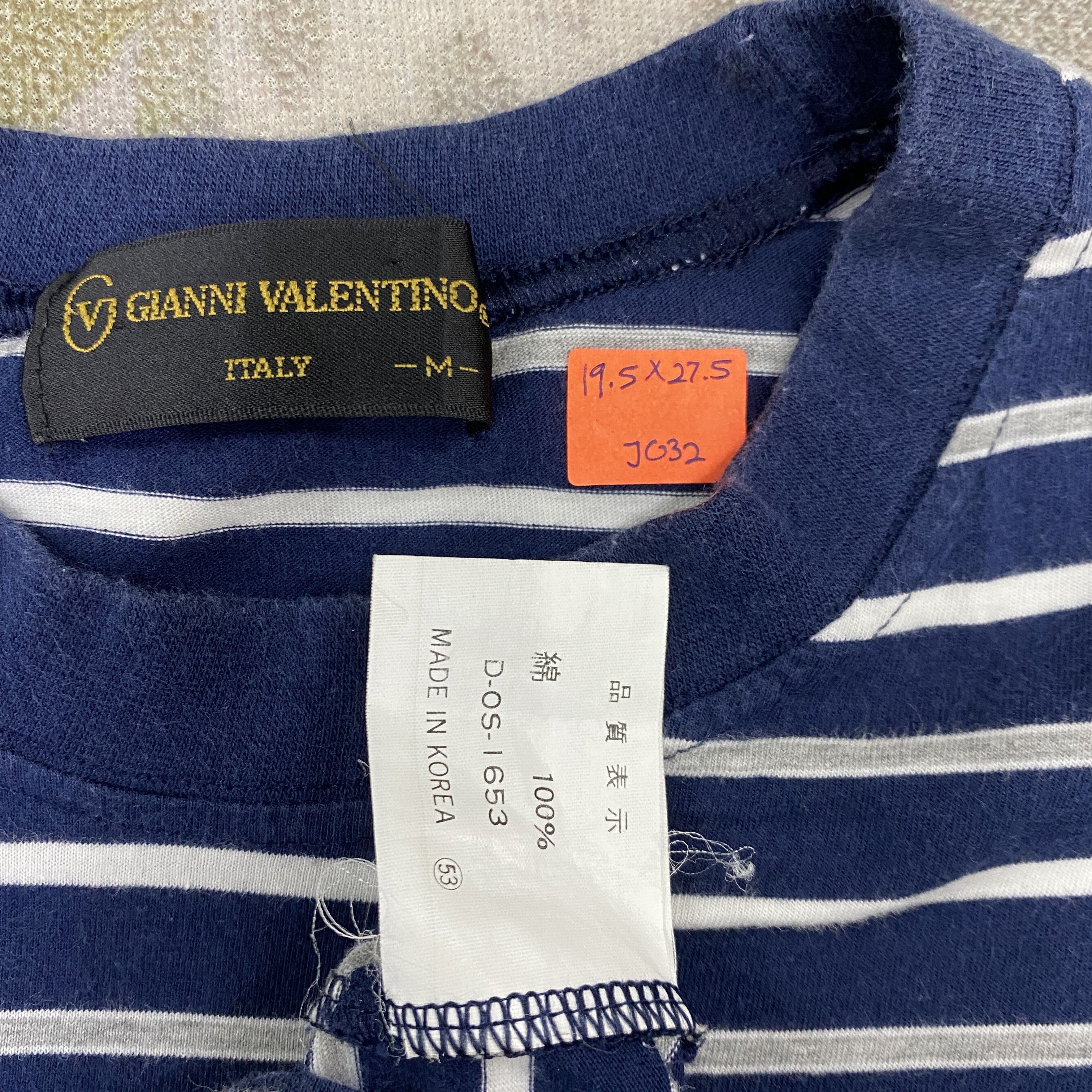 Gianni Valentino intage Gianni Valentino TShirt - J032 Size US M / EU 48-50 / 2 - 5 Thumbnail