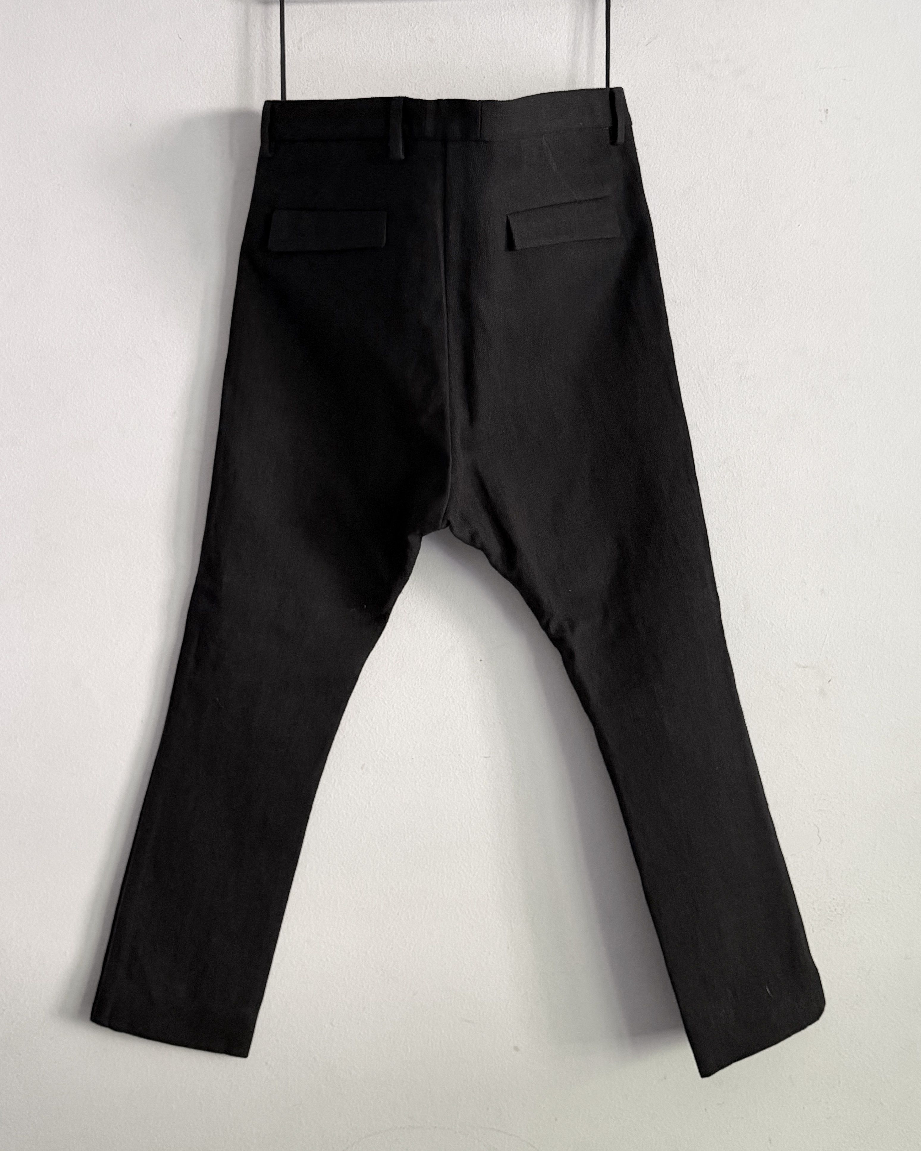 Deepti DEEPTI Shale Low Crotch Membrane Trousers Size US 34 / EU 50 - 2 Thumbnail