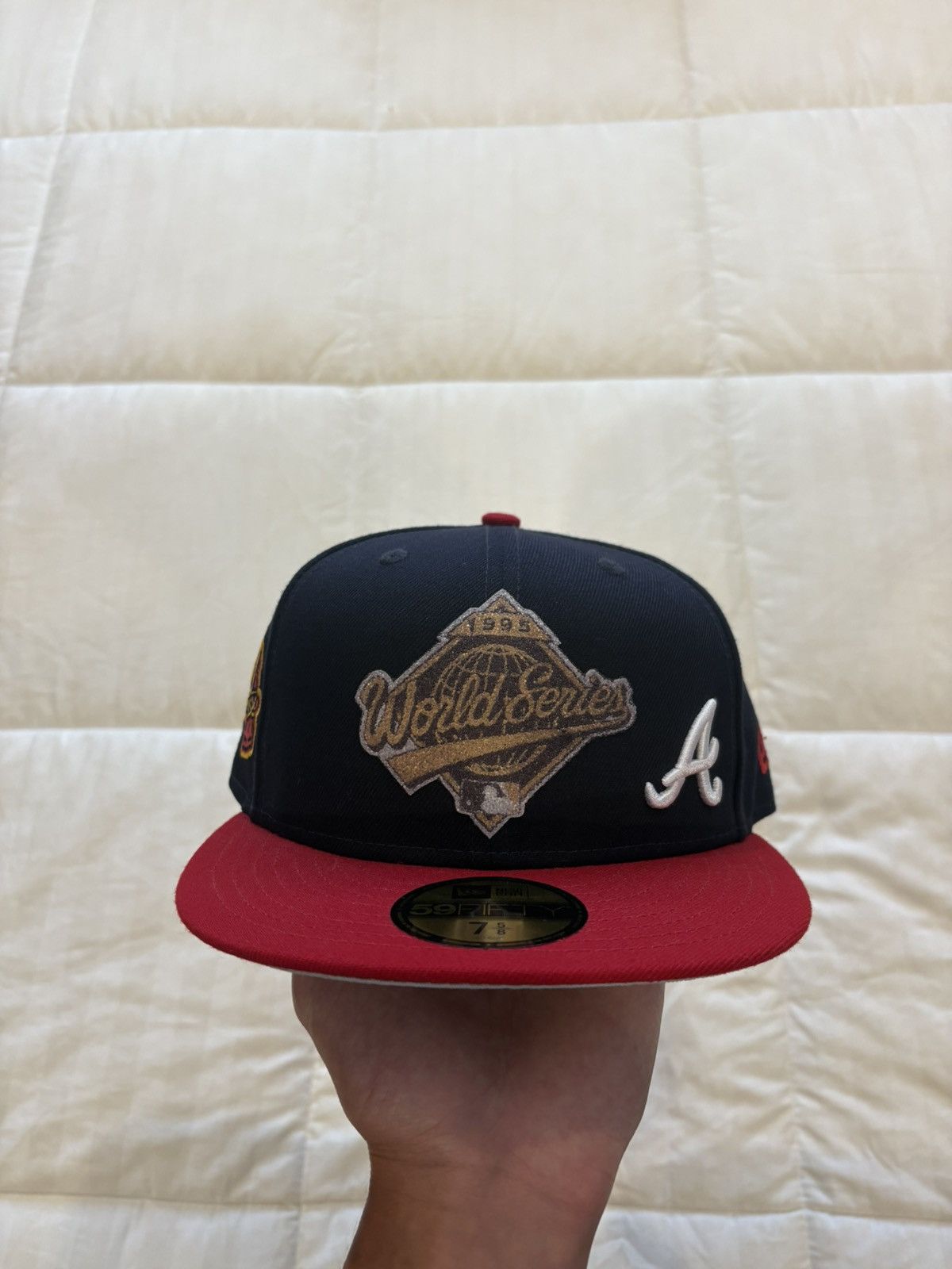Lids Lids New Era Atlanta Braves Quavo WS Patch Fitted 7 5/8 Size ONE SIZE - 3 Thumbnail