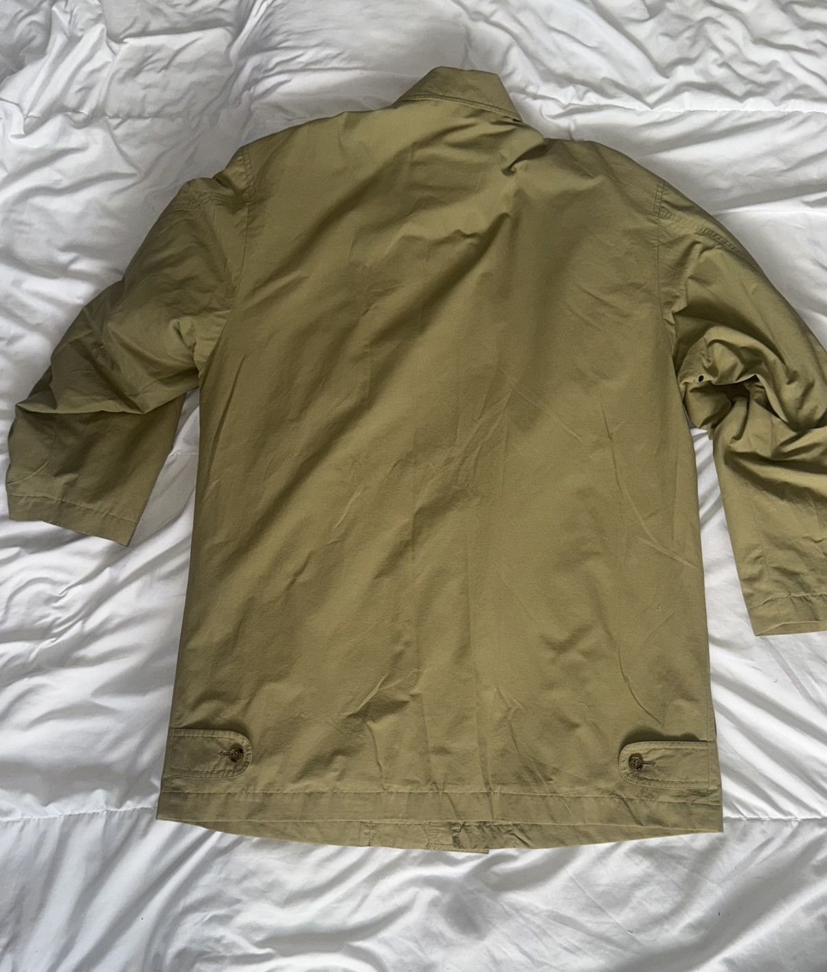 Burberry 🧥 Demi Trench / manteau Burberrys vintage beige Size 38R - 5 Thumbnail