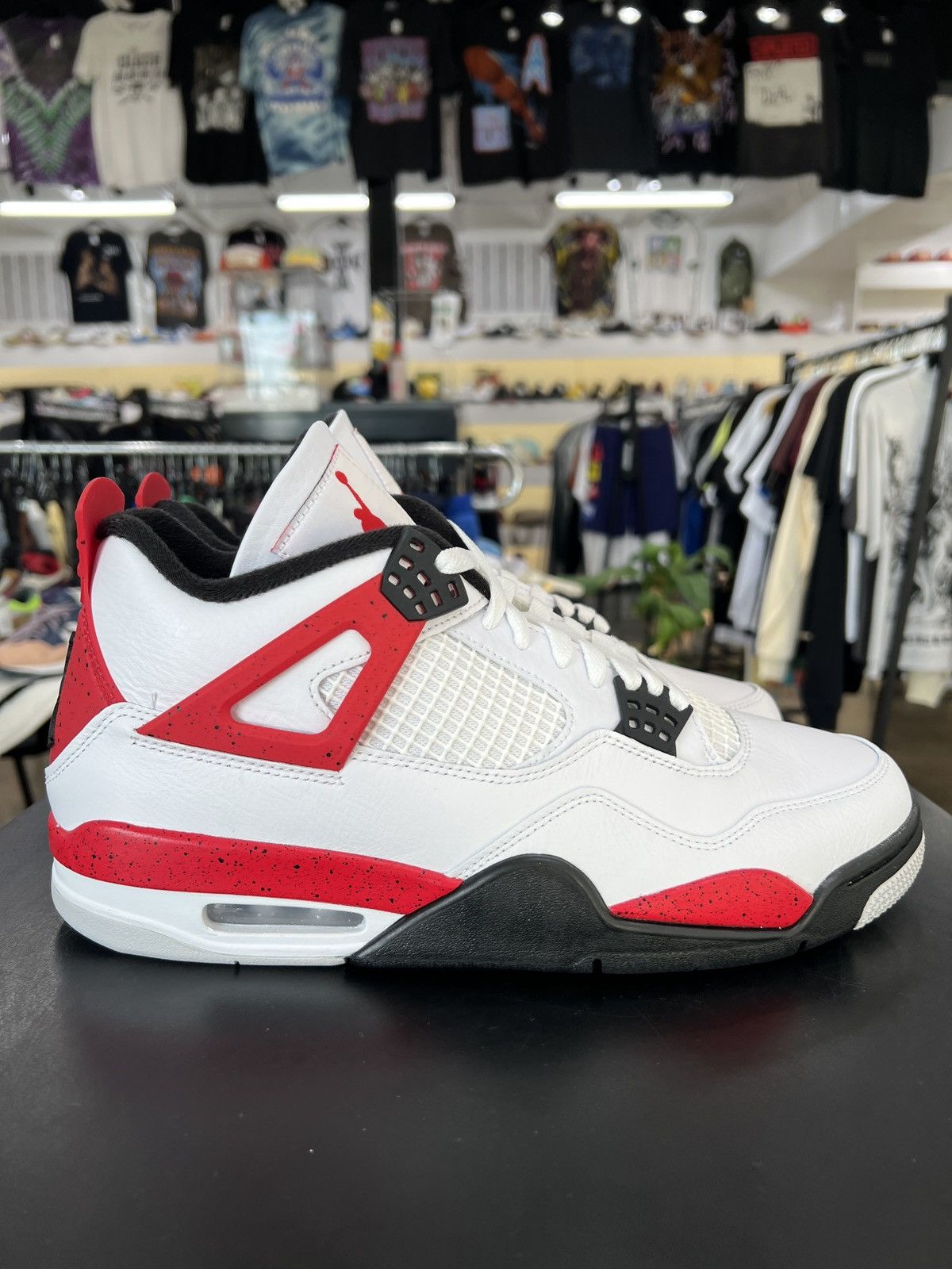 Jordan Brand Air Jordan 4 Red Cement Sz. 11 (2023) Size US 11 / EU 44 - 6 Thumbnail