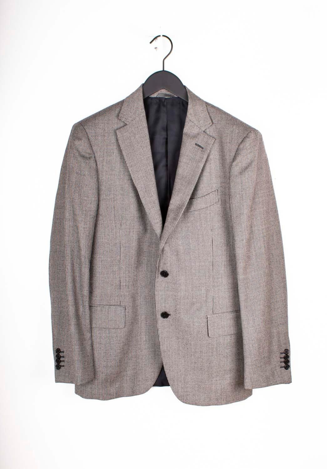 PIOMBO Piombo Check Men Suit Two Pieces Blazer Pants Size IT52/L Size 40R - 1 Thumbnail