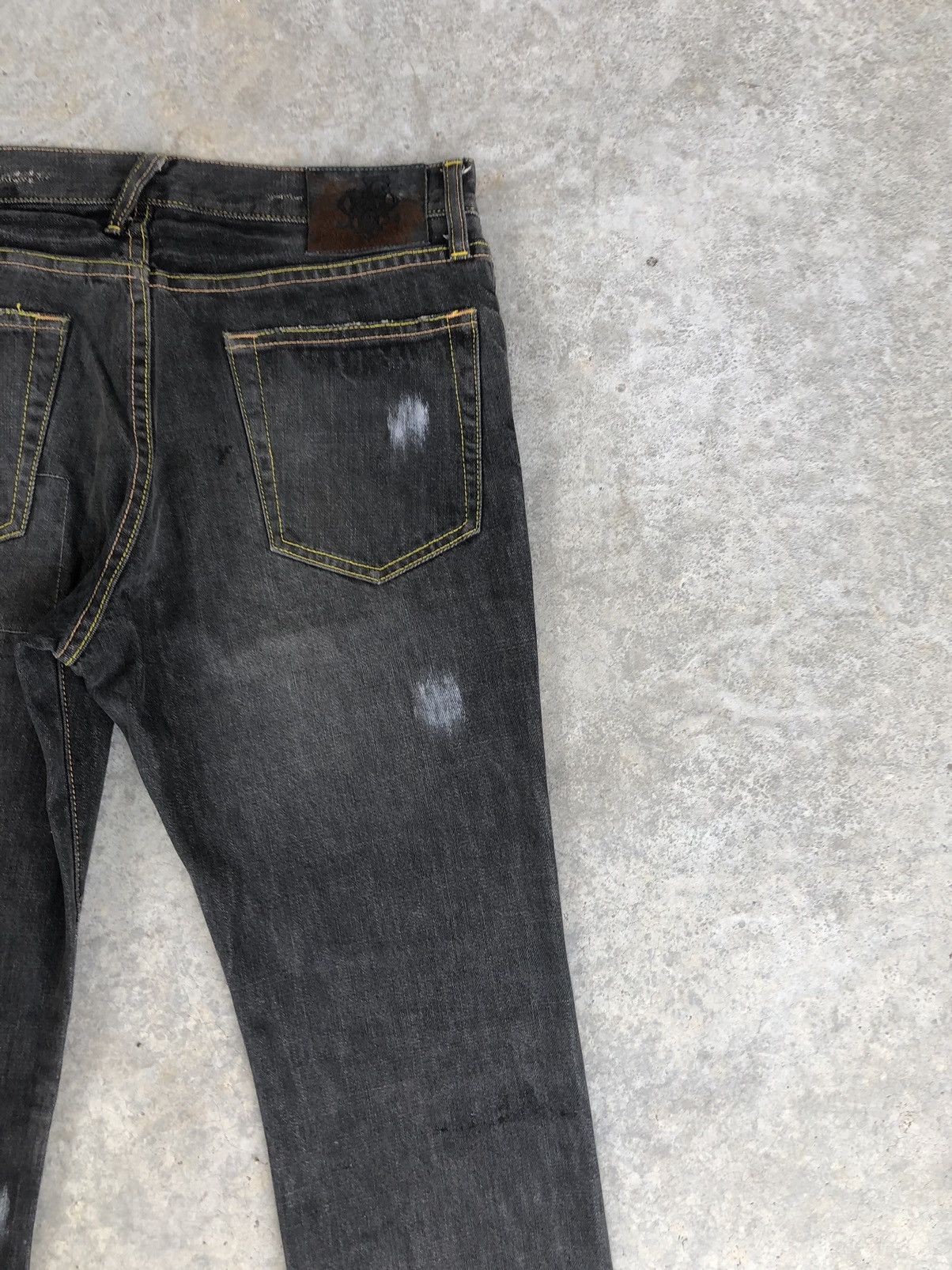 PPFM Japanese PPFM Distressed Jeans Patchwork Size US 32 / EU 48 - 10 Thumbnail