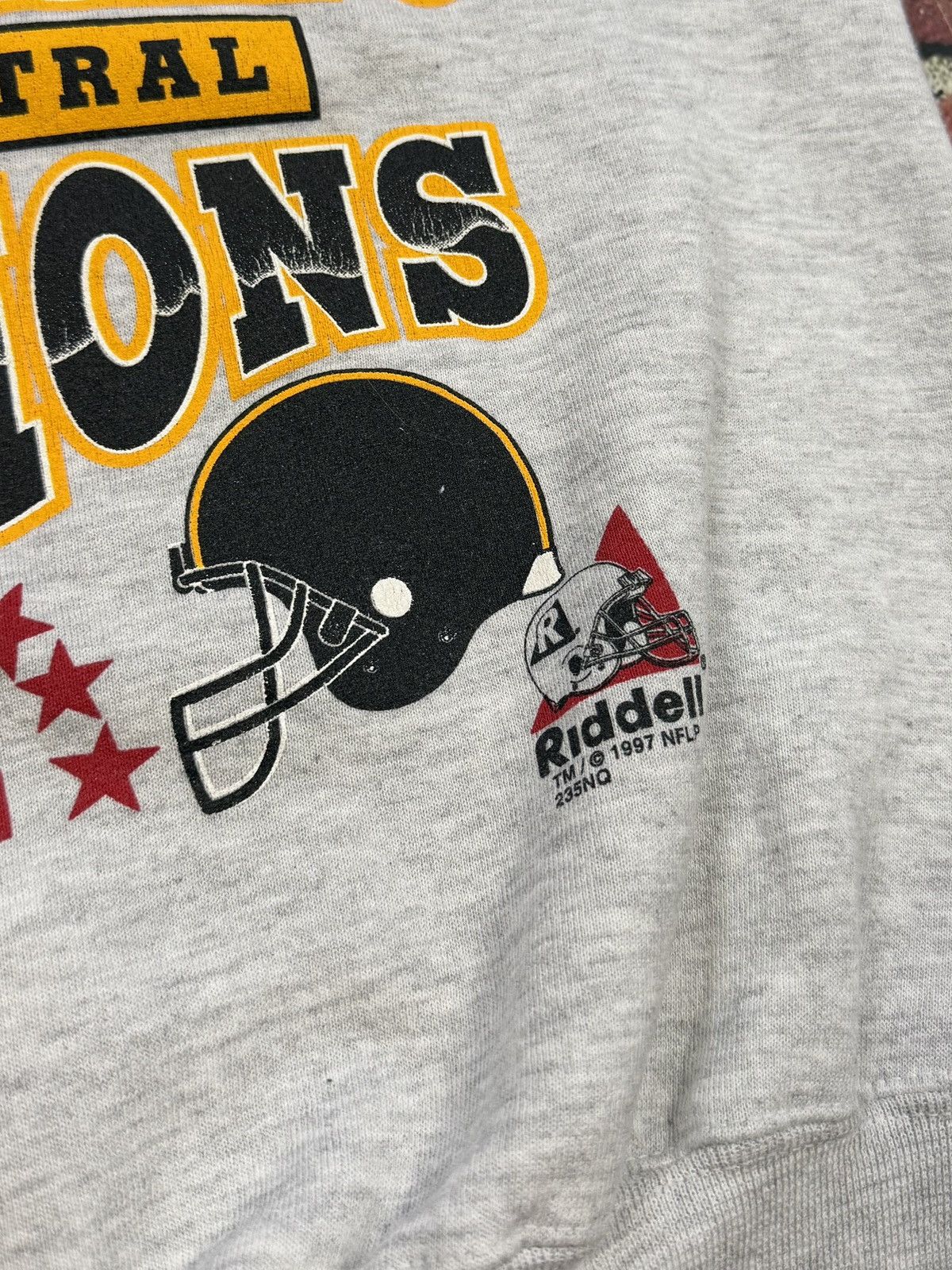 Riddell Vintage Pittsburgh Steelers Sweatshirt 1997 AFC Champions Size US L / EU 52-54 / 3 - 6 Thumbnail