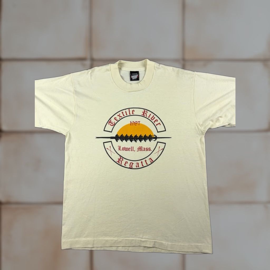Jerzees VINTAGE Jerzees River Regatta Shirt XL? Size US L / EU 52-54 / 3 - 1 Thumbnail