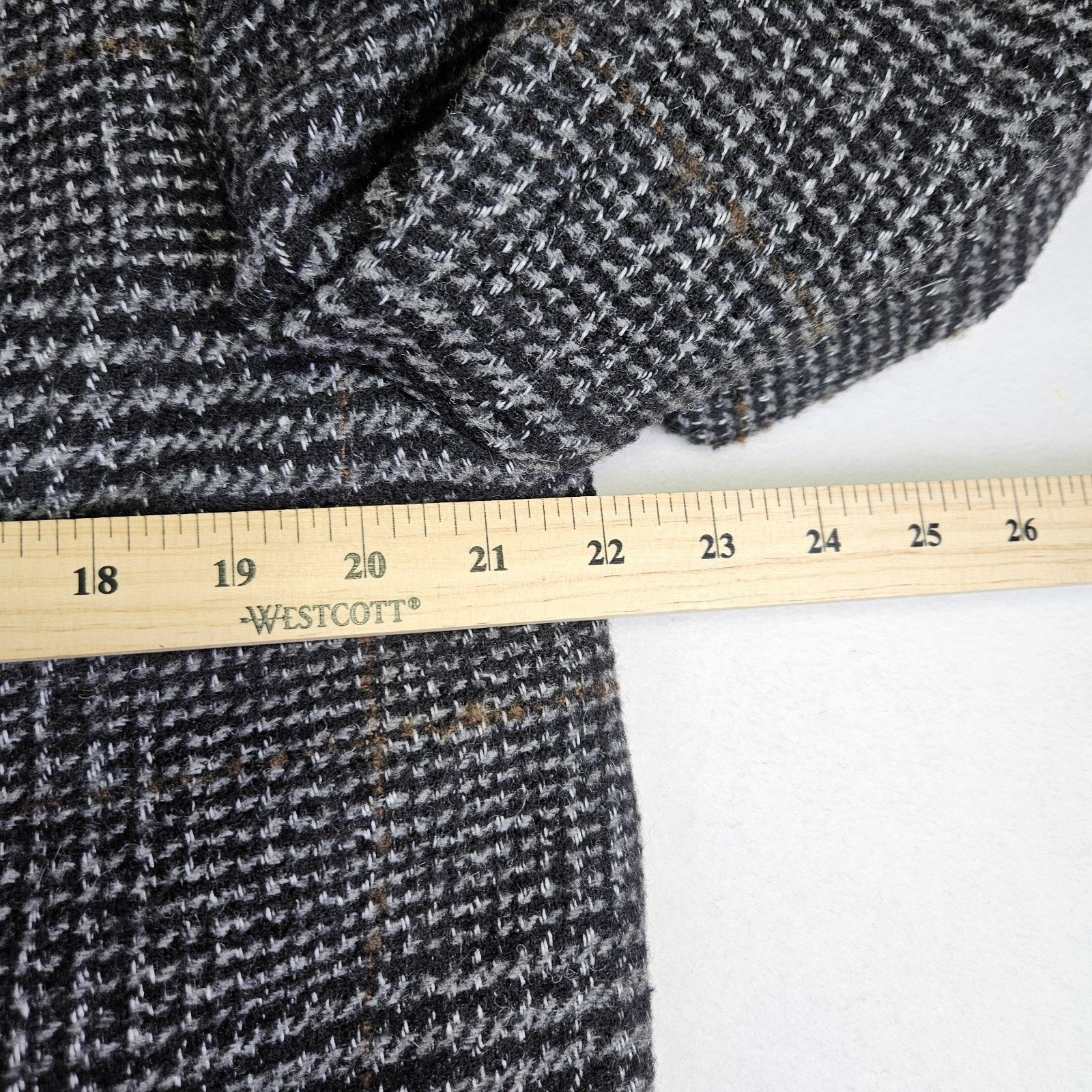 J.Crew J.Crew Thompson Tweed Overcoat Herringbone Plaid Wool Heavy Size US M / EU 48-50 / 2 - 12 Thumbnail