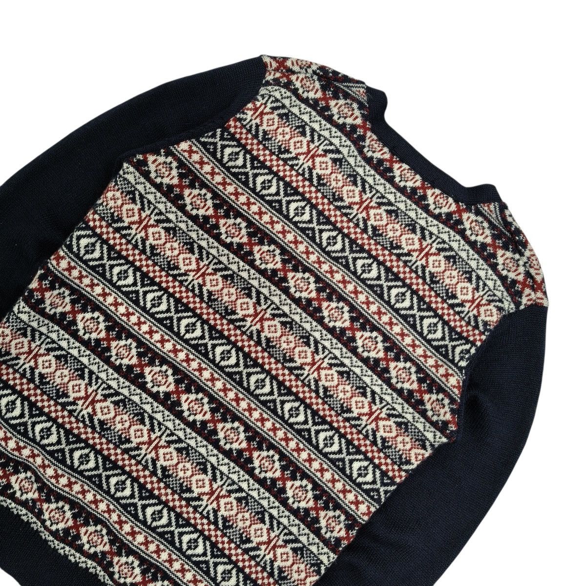 The Difference Vintage The Difference Rupert Patterned Knit Cardigan Button Size M / US 6-8 / IT 42-44 - 6 Thumbnail
