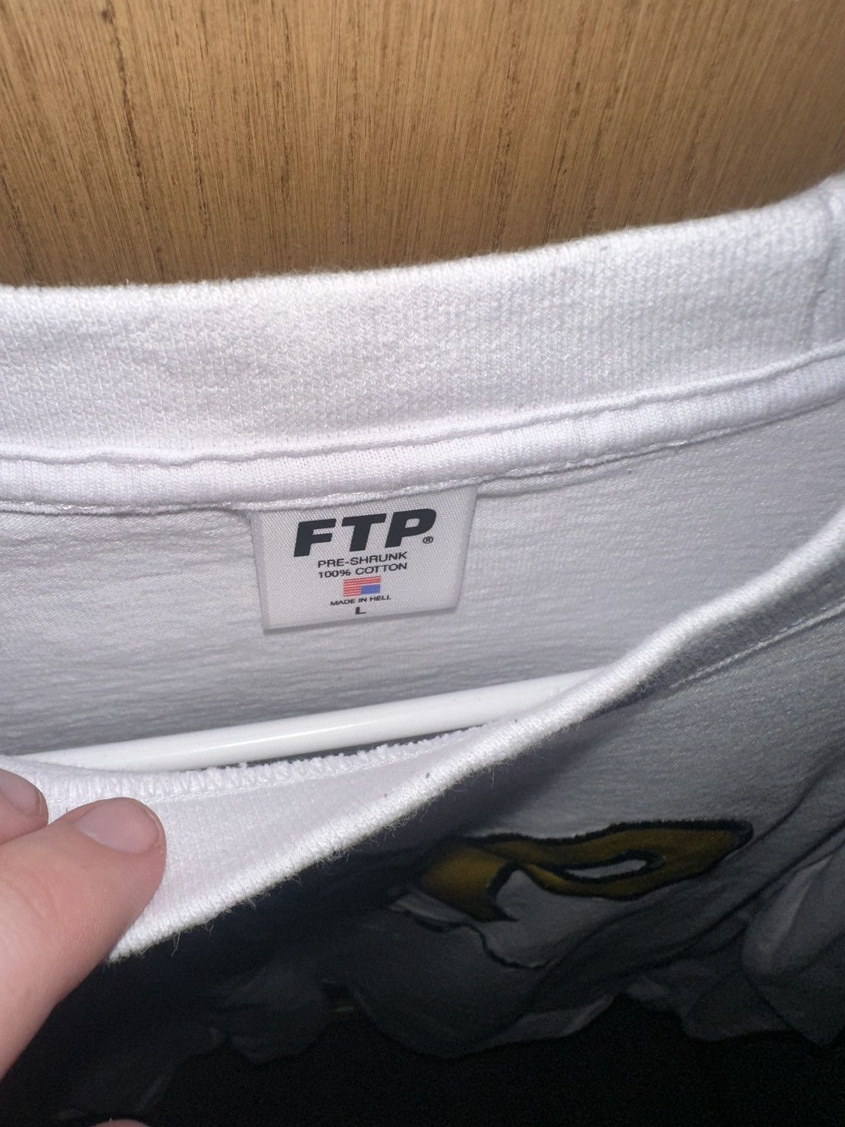 Fuck The Population FTP Long sleeve shirt Embroidered LARGE Size US L / EU 52-54 / 3 - 3 Thumbnail
